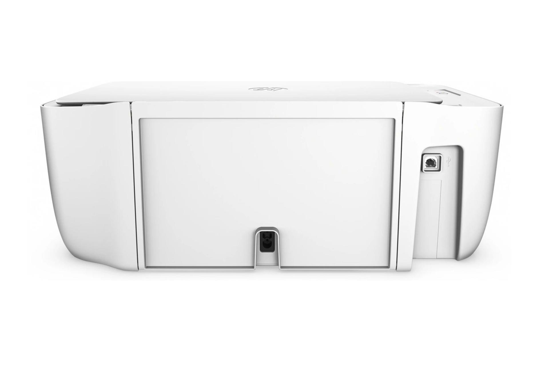 پرینتر اچ پی HP DeskJet 2130 نمای پشت رنگ سفید