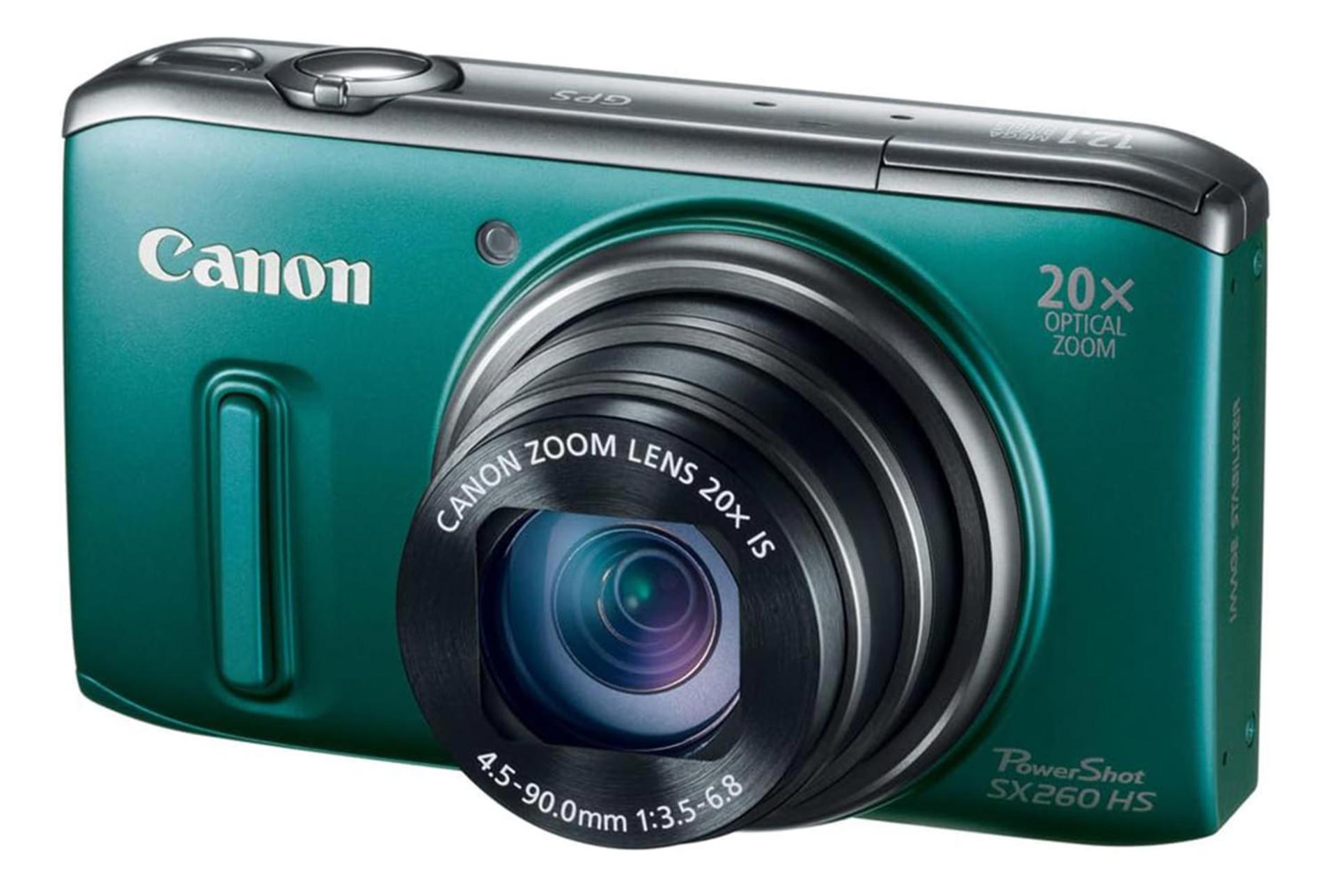 دوربین کانن Canon PowerShot SX260 HS رنگ سبز