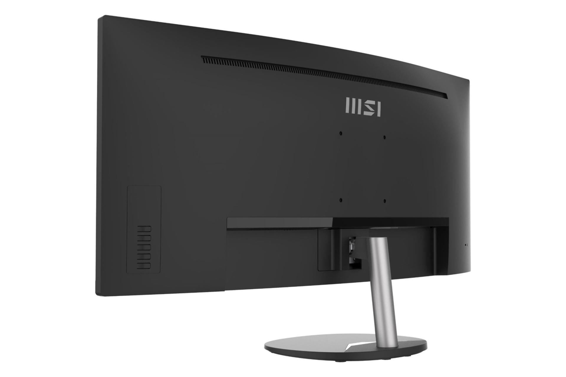 نمای پشت و بدنه مانیتور ام اس آی 34 اینچ مدل PRO MP341CQ