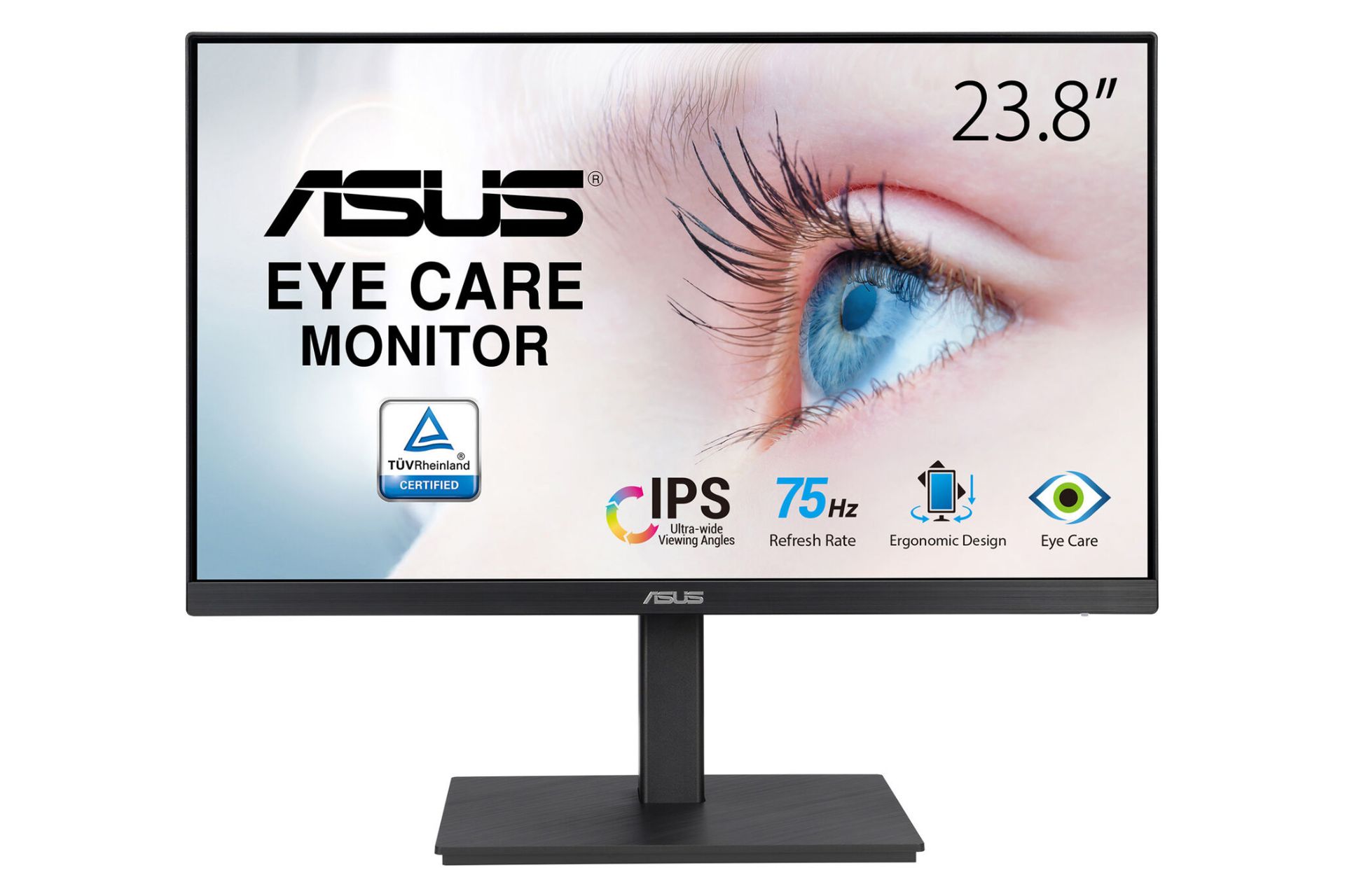 رزولوشن و کیفیت تصویر مانیتور ایسوس 24 اینچ مدل VA24EQSB