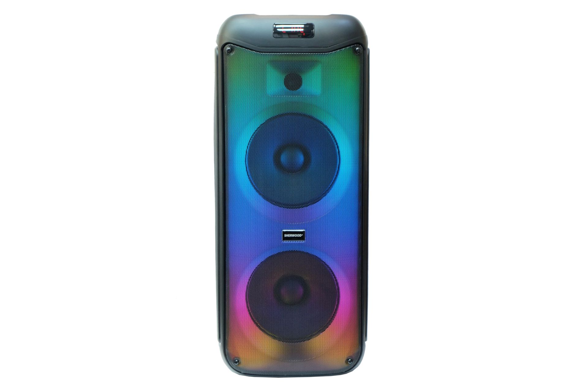 نمای جلو و نورپردازی اسپیکر شروود A745