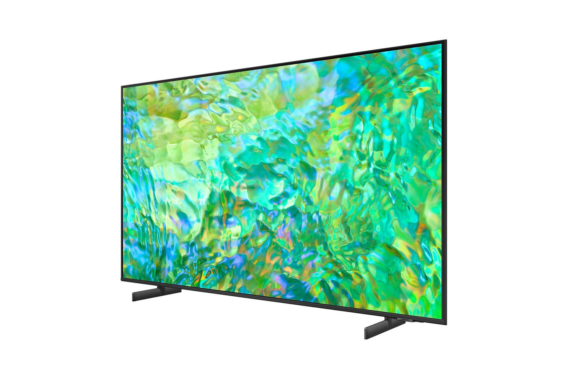 تلویزیون سامسونگ Samsung UA55CU8000 نمای جلو و راست