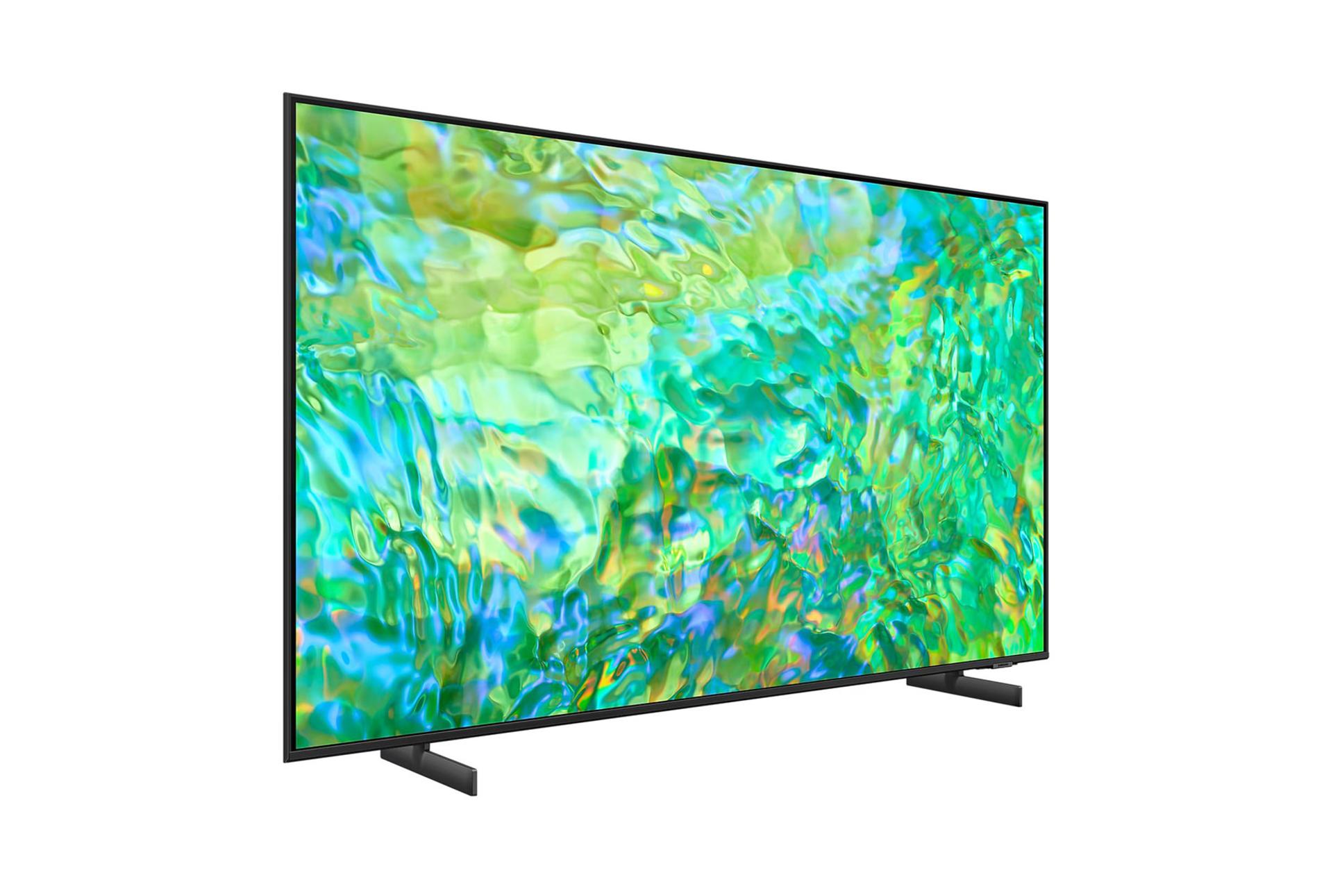 تلویزیون سامسونگ Samsung UA55CU8000 نمای جلو و چپ
