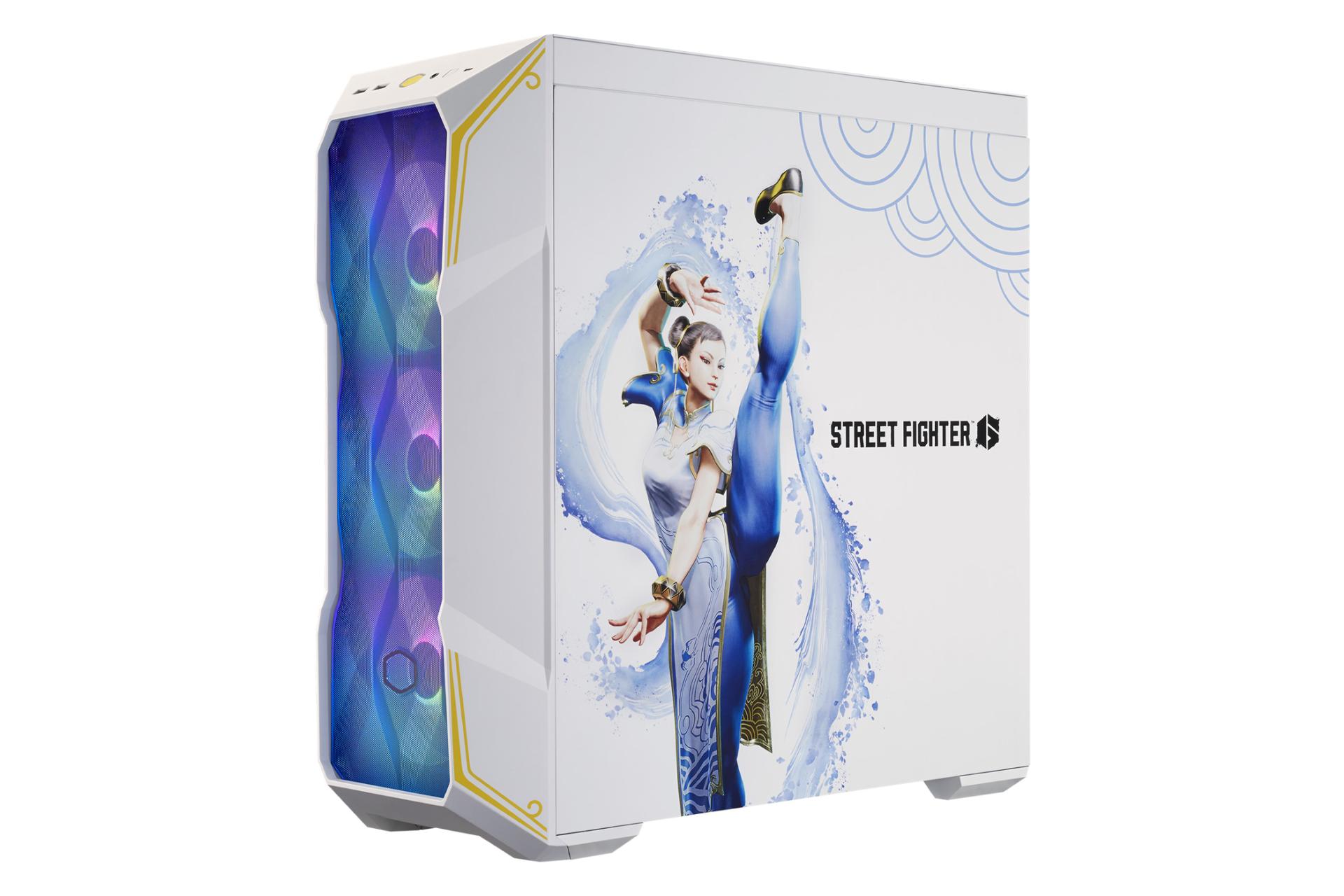 کیس کامپیوتر کولر مستر MASTERBOX TD500 MESH V2 CHUN-LI نمای سمت راست