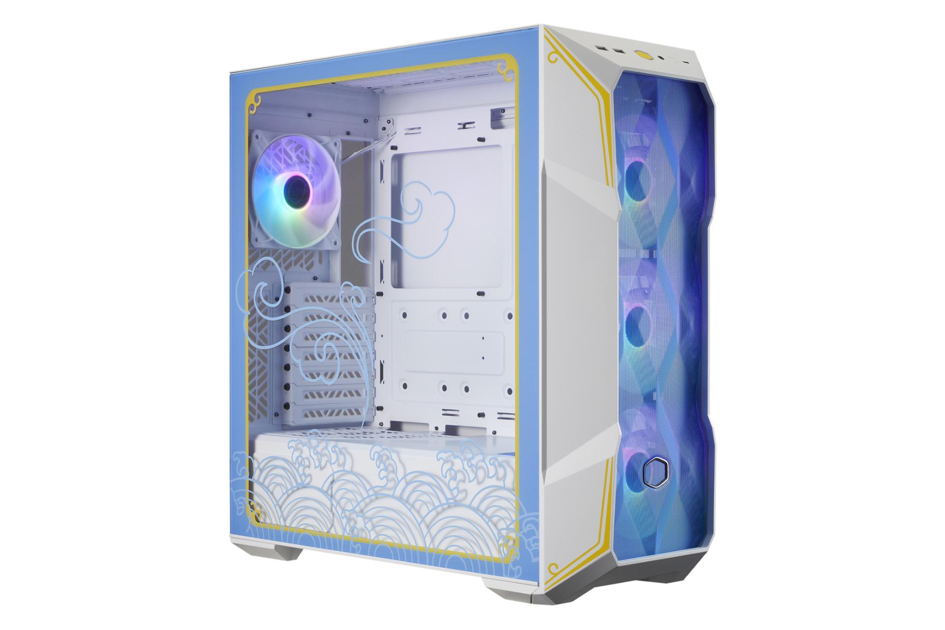 کیس کامپیوتر کولر مستر MASTERBOX TD500 MESH V2 CHUN-LI نمای سمت چپ