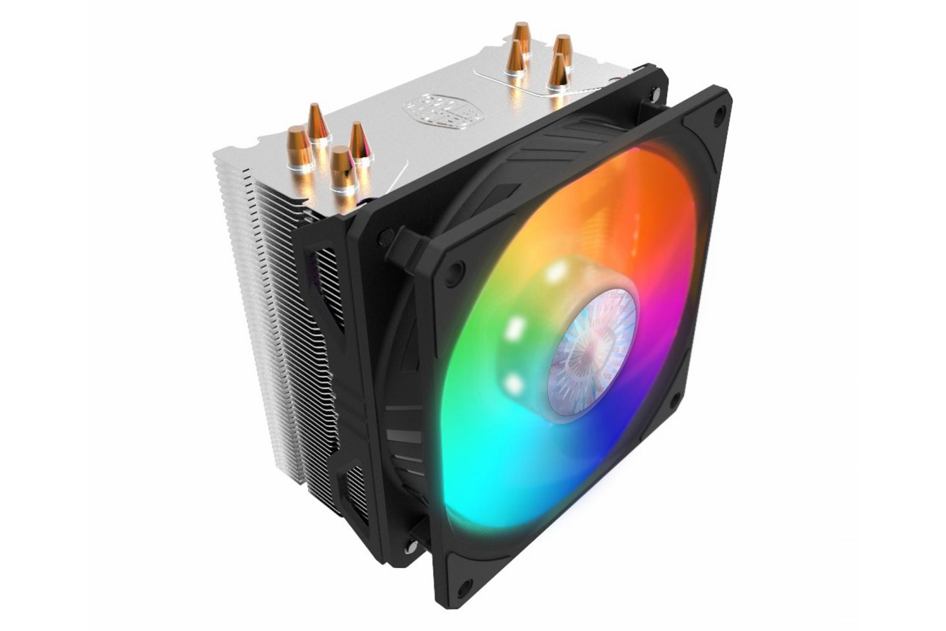 خنک کننده پردازنده کولر مستر HYPER 212 ARGB نمای بالا