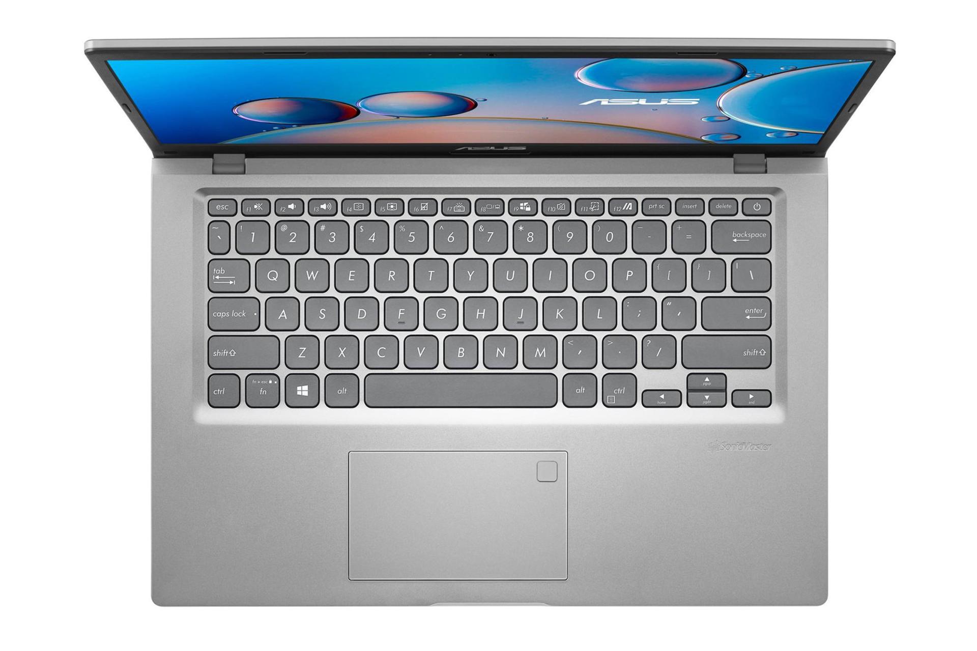 لپ تاپ ایسوس ASUS Vivobook 14 M415DA نمای بالا و کیبورد