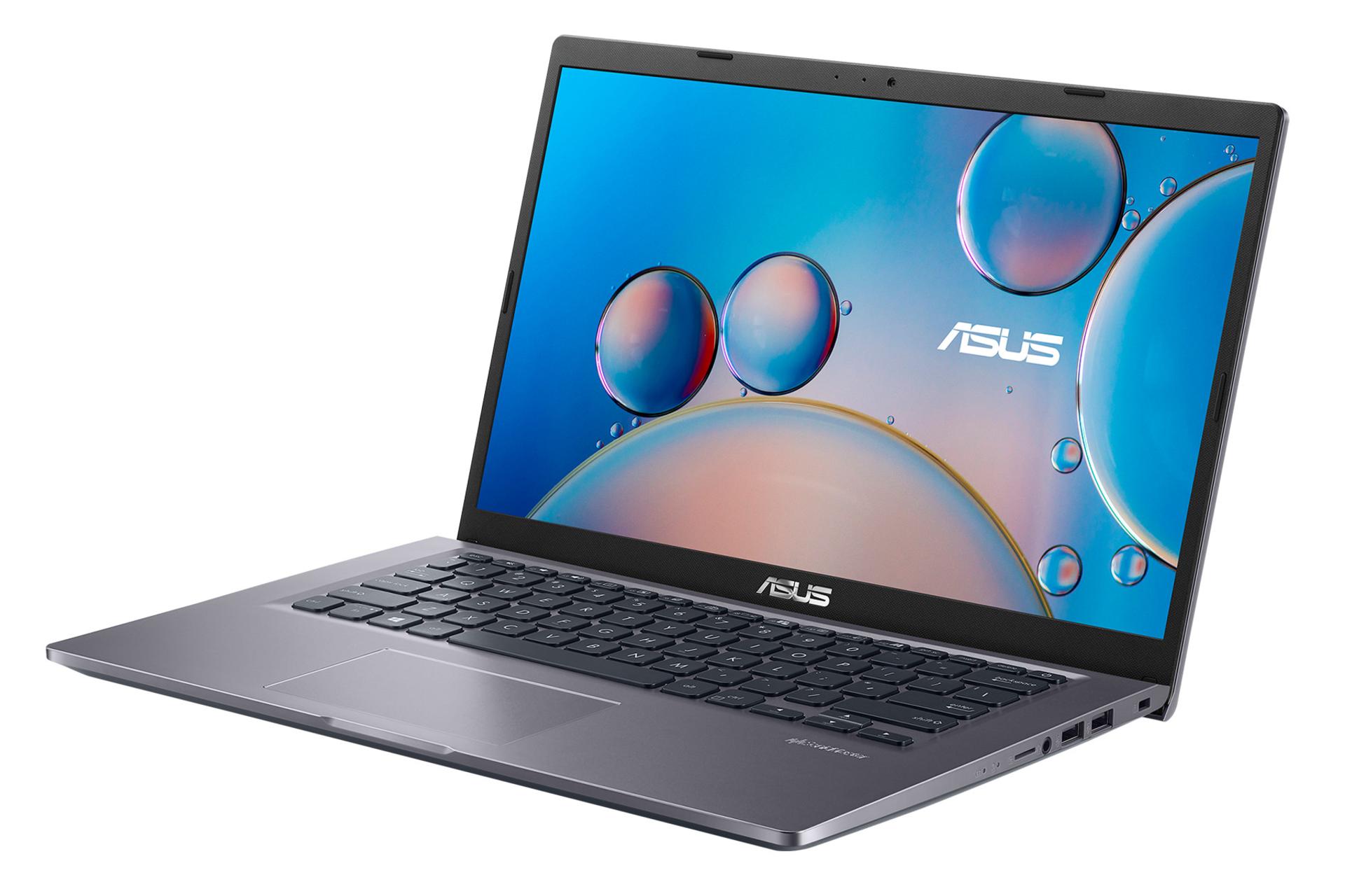 لپ تاپ ایسوس ASUS Vivobook 14 M415DA نمای راست صفحه نمایش و درگاه ها