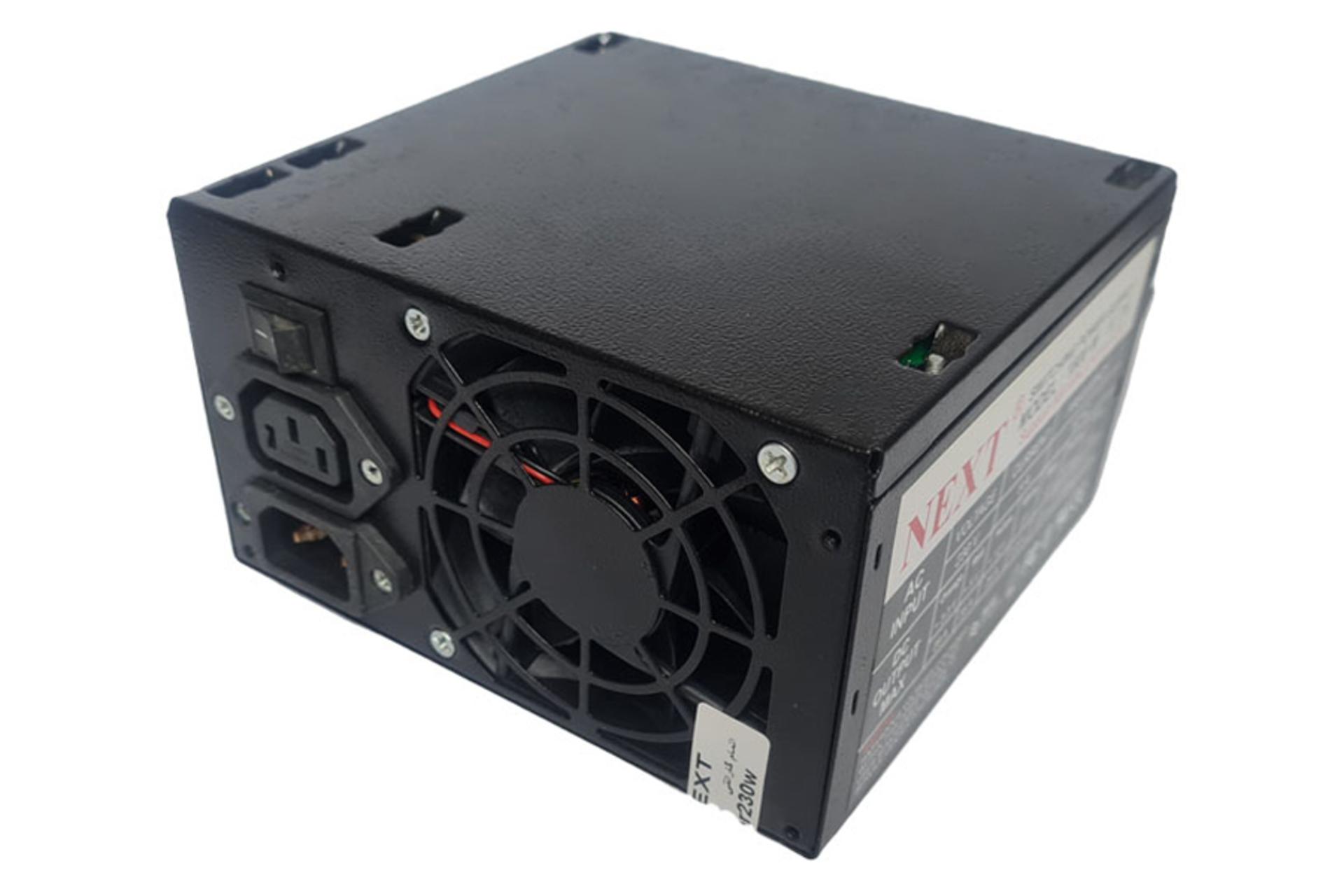 ابعاد و اندازه پاور کامپیوتر نکست 1800 W.T.N با توان 230 وات