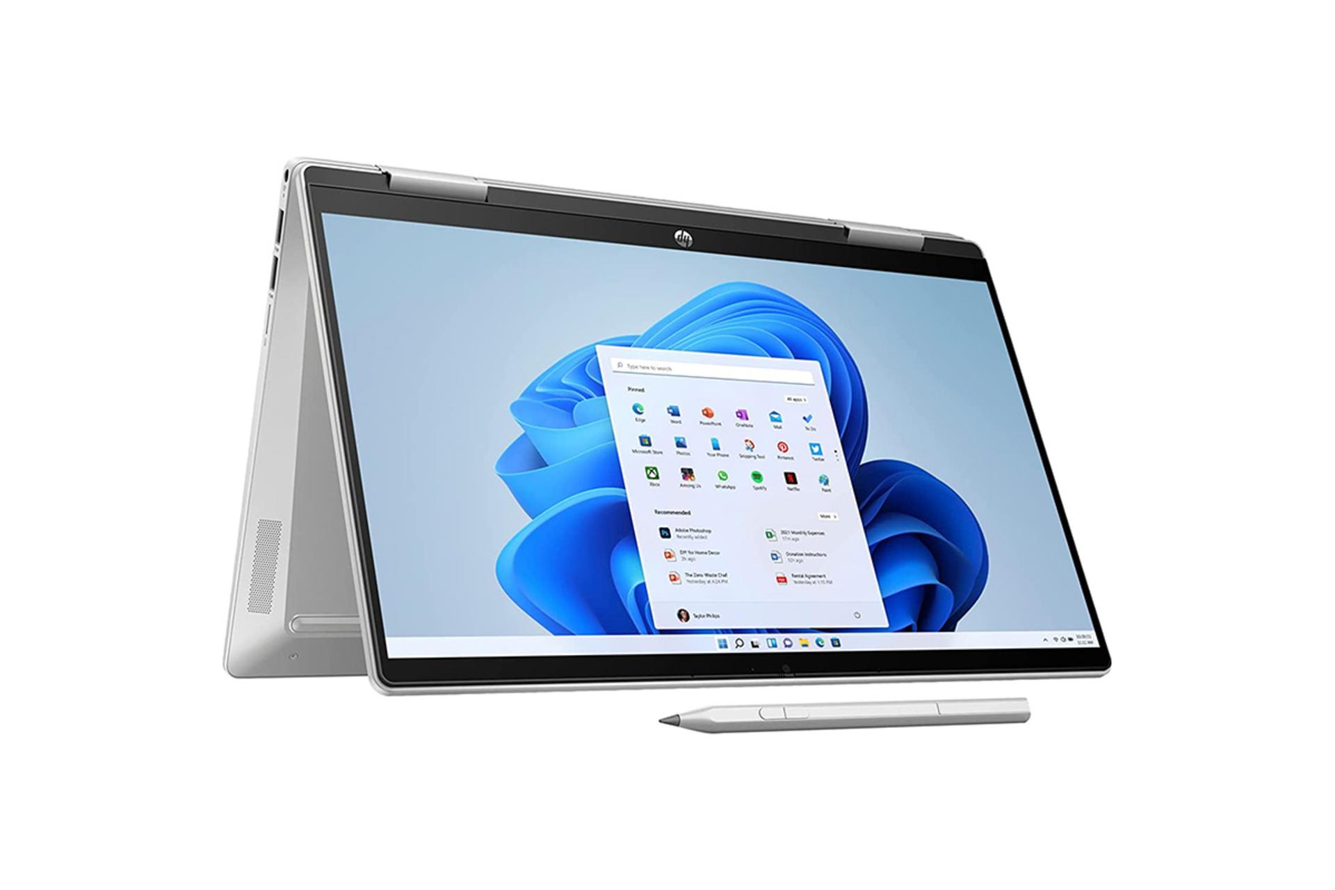 لپ تاپ اچ پی HP Pavilion X360 14 DY2050WM صفحه نمایش تا شده لمسی به همراه قلم