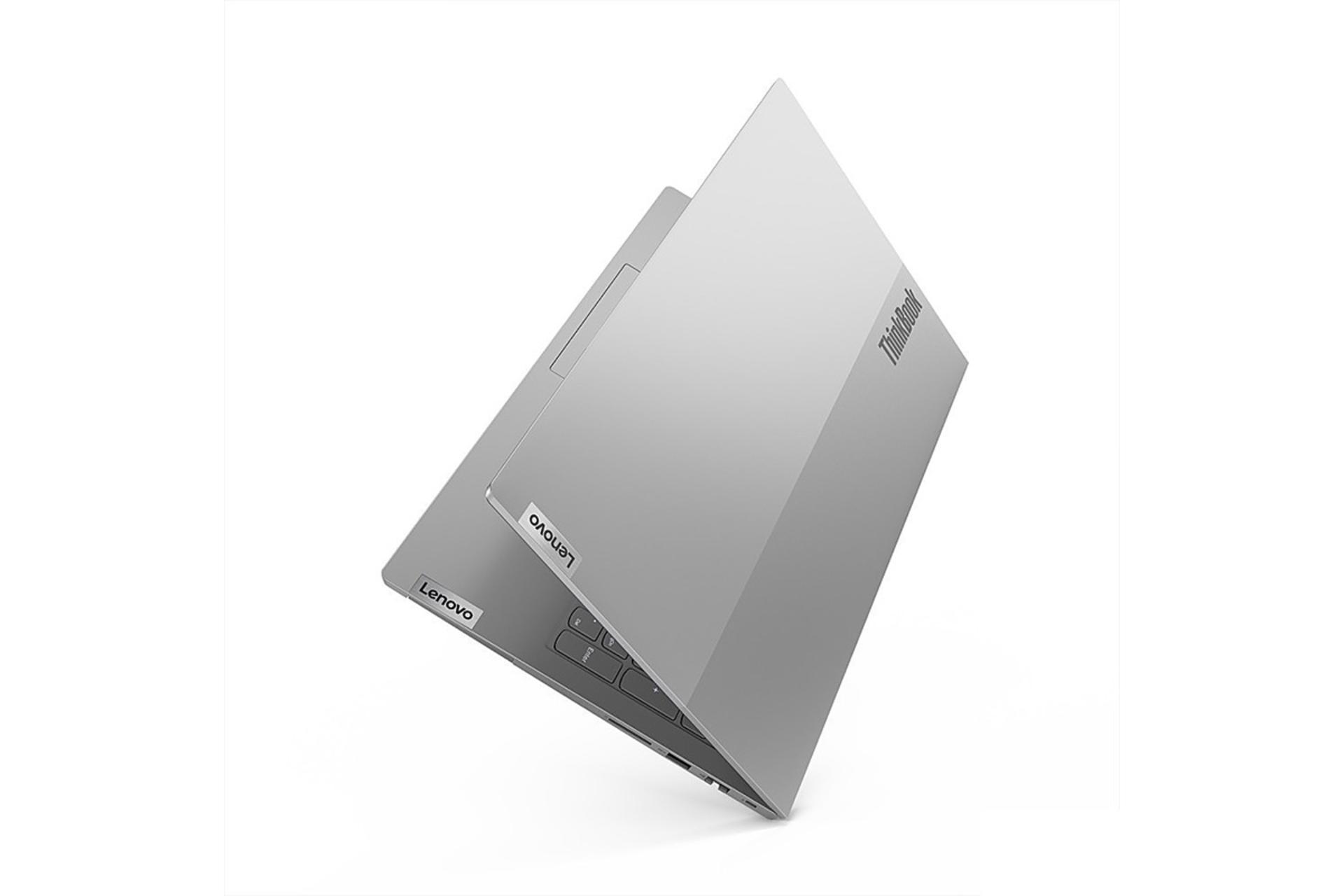 لپ تاپ لنوو Lenovo ThinkBook 15 G4 نمای پشت رنگ نقره ای
