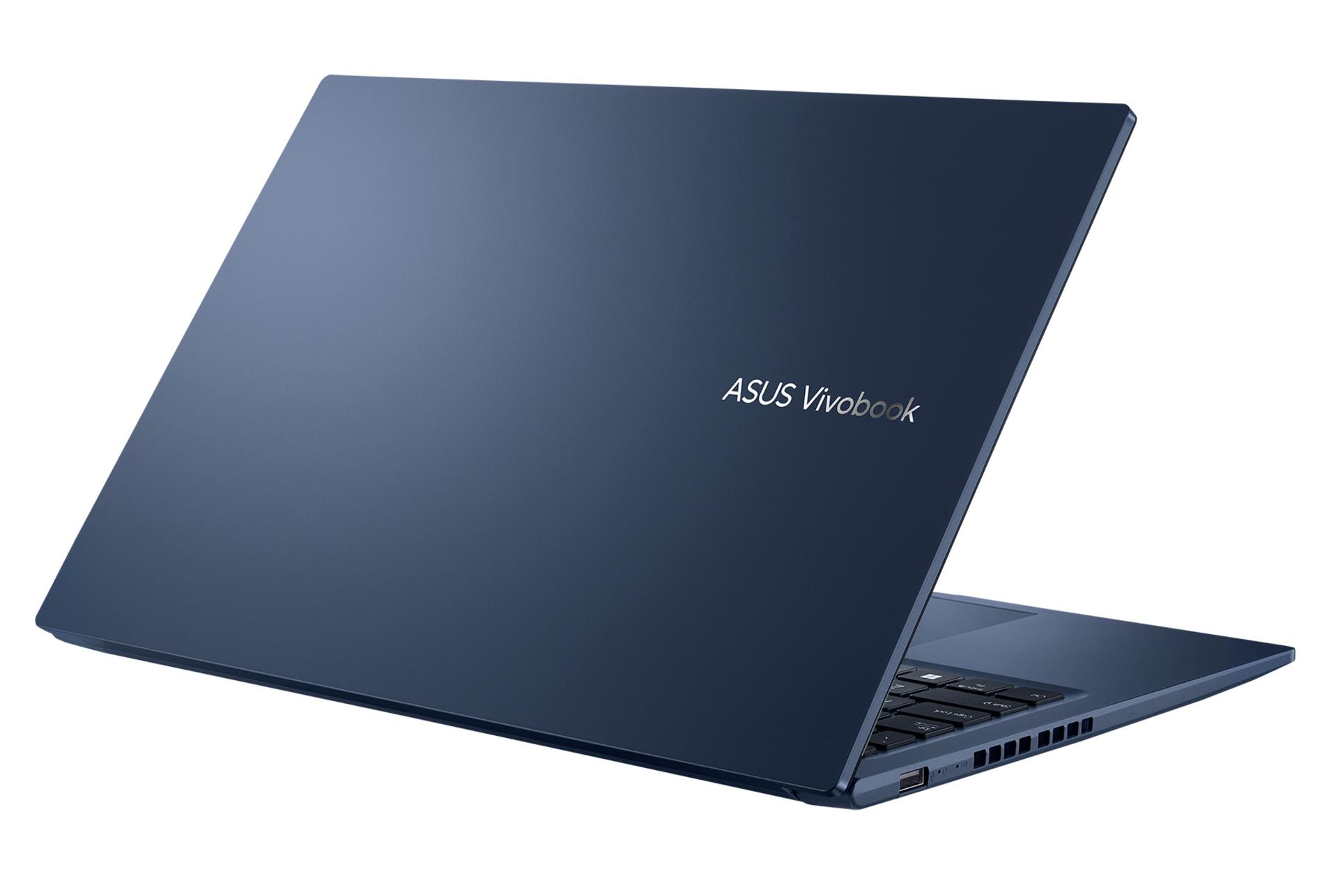 لپ تاپ ایسوس ASUS VivoBook 15 F1502ZA نمای پشت رنگ آبی تیره