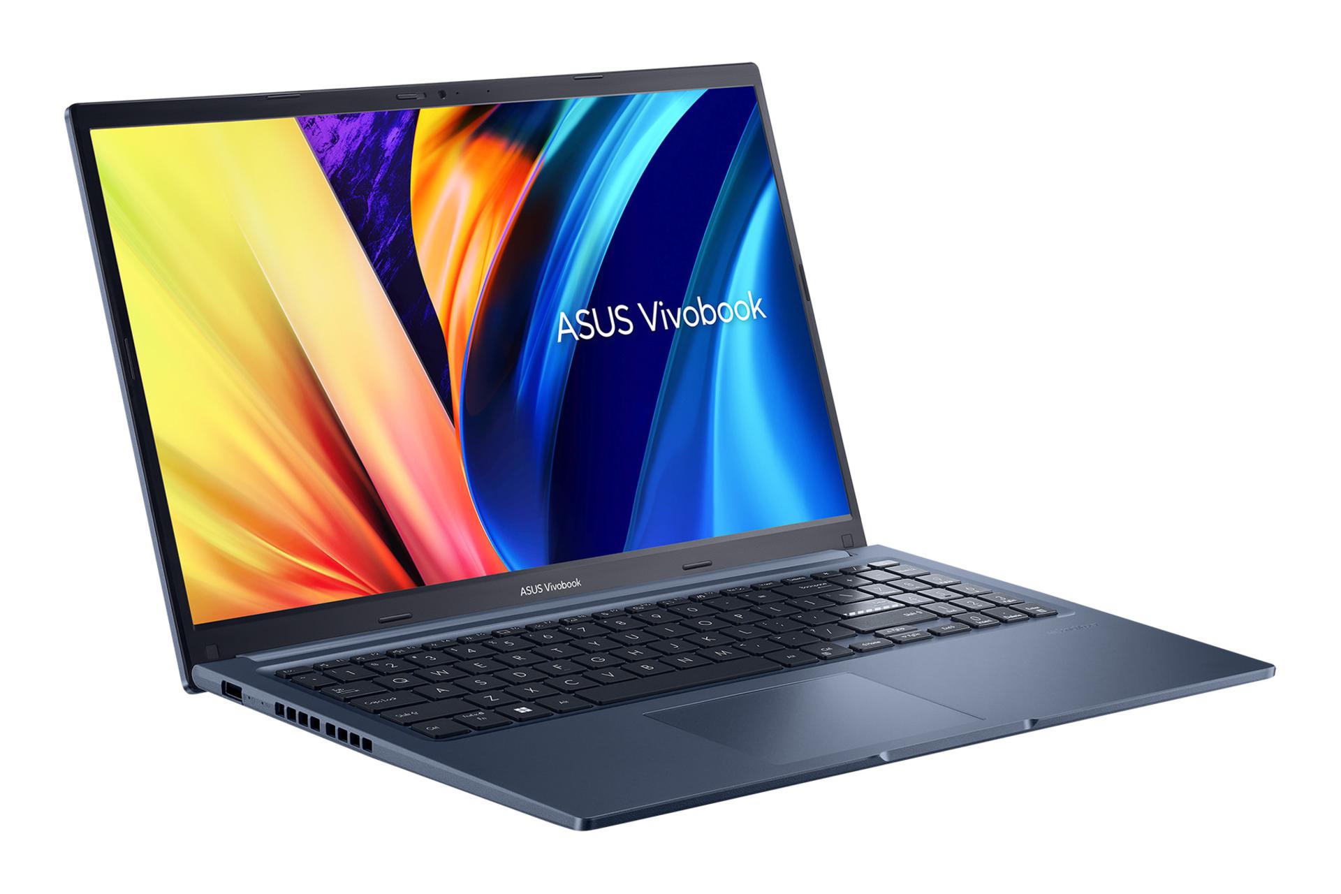 لپ تاپ ایسوس ASUS VivoBook 15 F1502ZA نمای چپ صفحه نمایش و درگاه ها