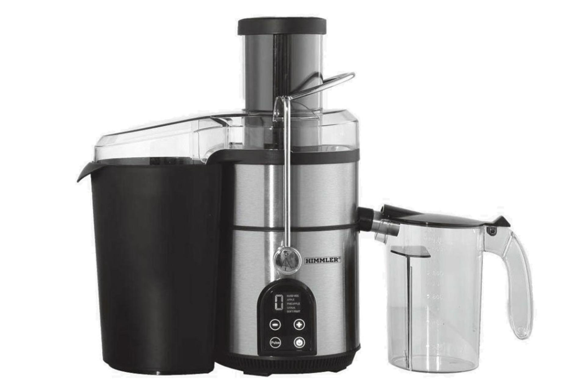نمای جلوی آبمیوه‌گیری هیملر HJC 4250 به همراه پارچ