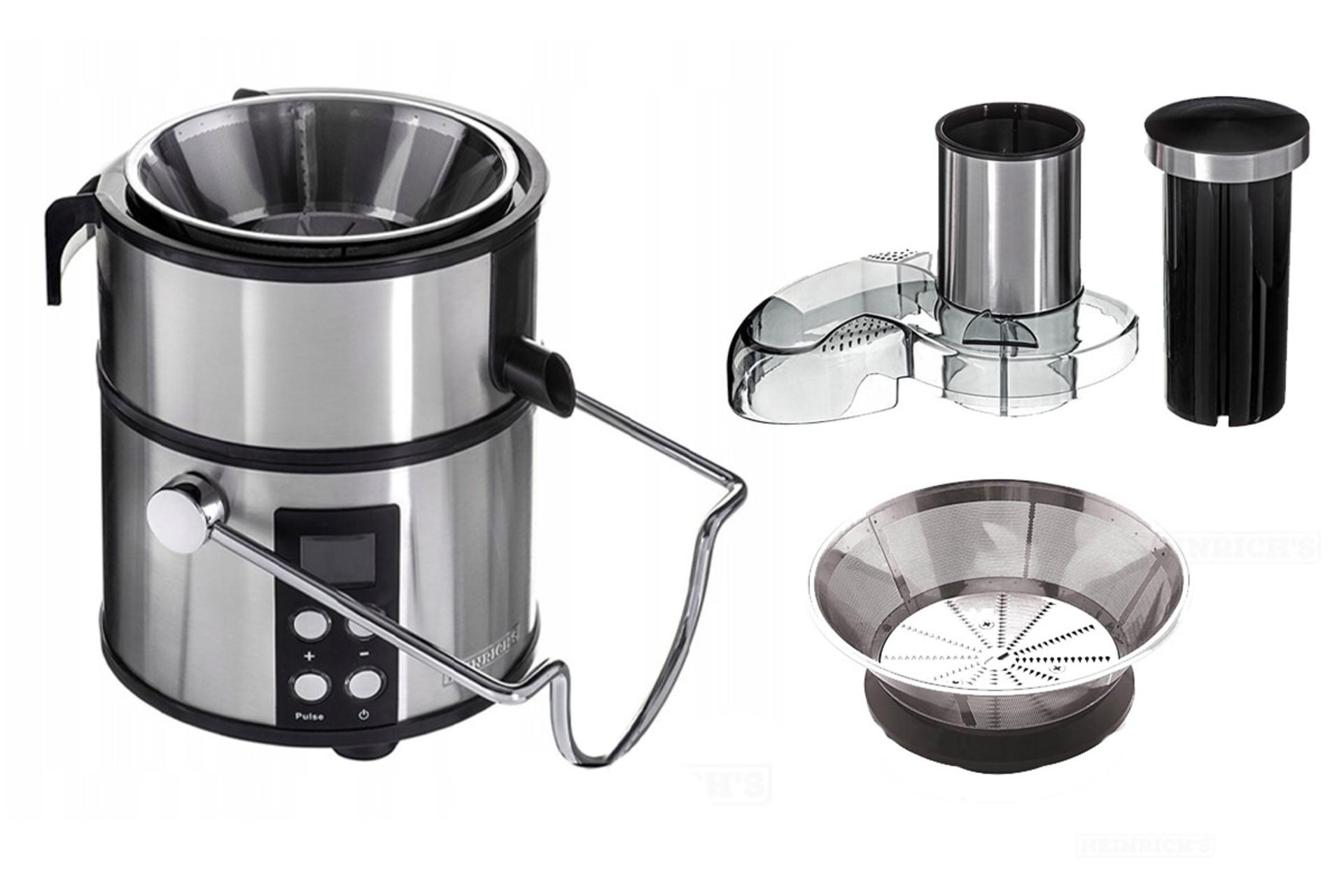 قطعات آبمیوه‌گیری هنریچ HPJ 8694 بدنه استیل