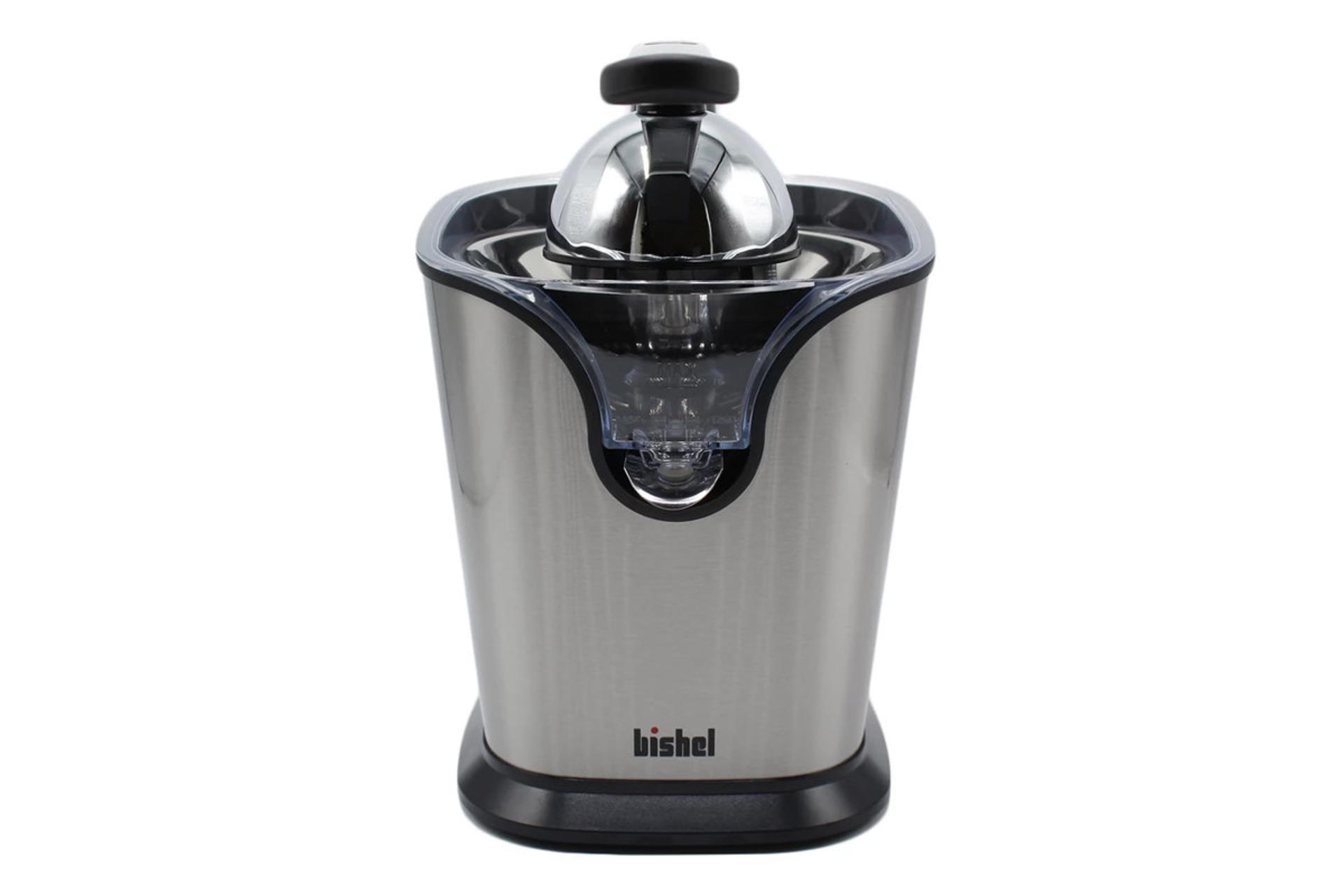 نمای جلوی آب‌مرکبات گیری اهرمی بیشل BL-CJ-004 بدنه استیل