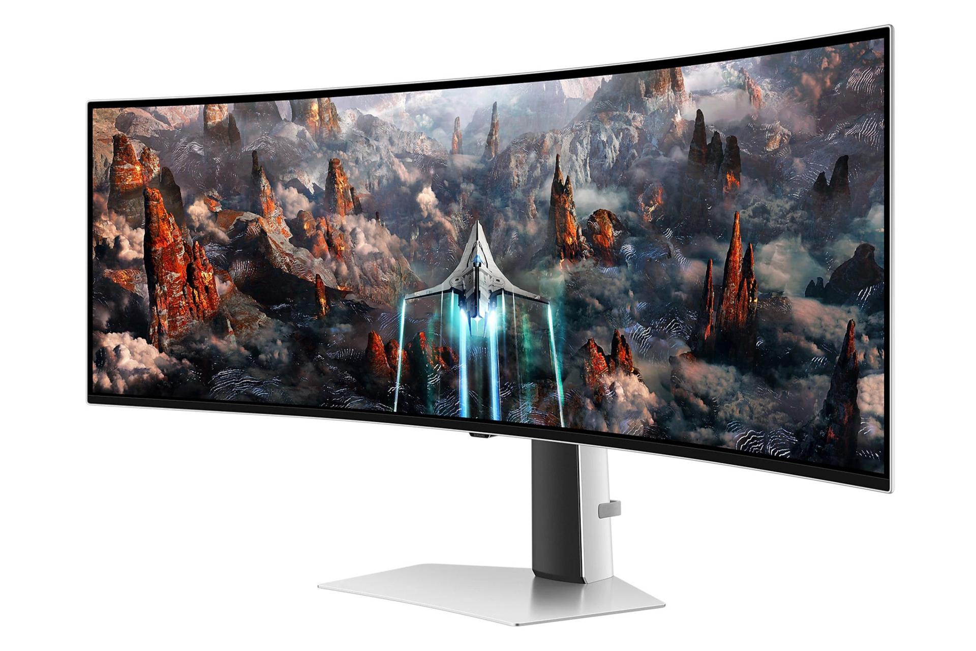 ابعاد و اندازه مانیتور سامسونگ 49 اینچ مدل Odyssey OLED G9