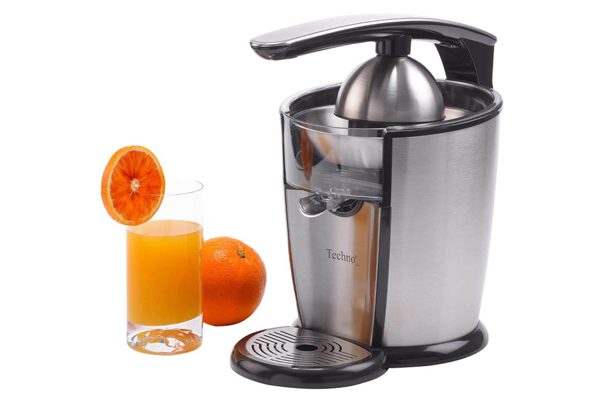 نمای نیمرخ آب‌مرکبات‌گیری اهرمی تکنو TE-103