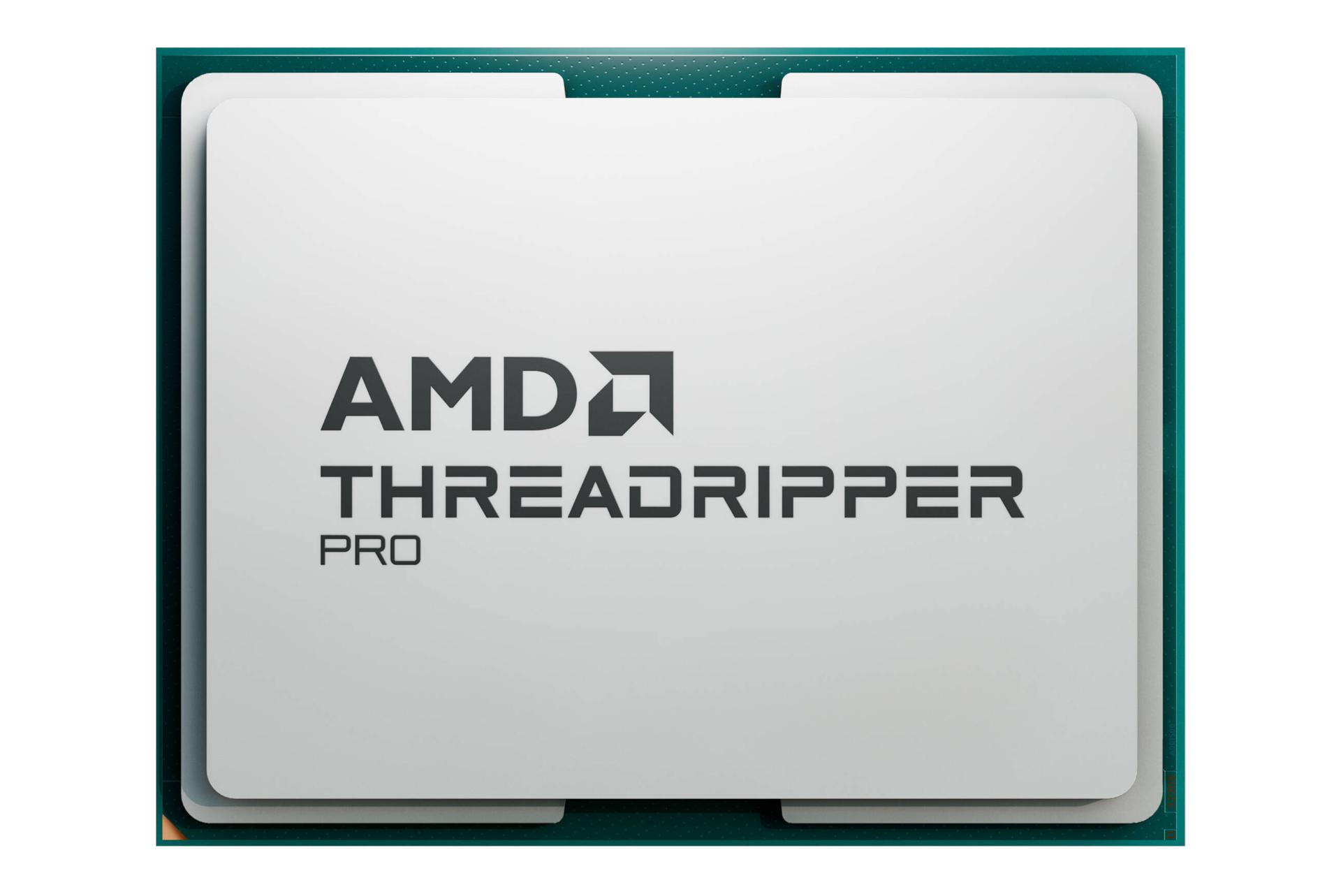 نمای روبه‌روی پردازنده AMD رایزن تردریپر پرو سری 7900 / AMD Ryzen Threadripper PRO 7900 Series