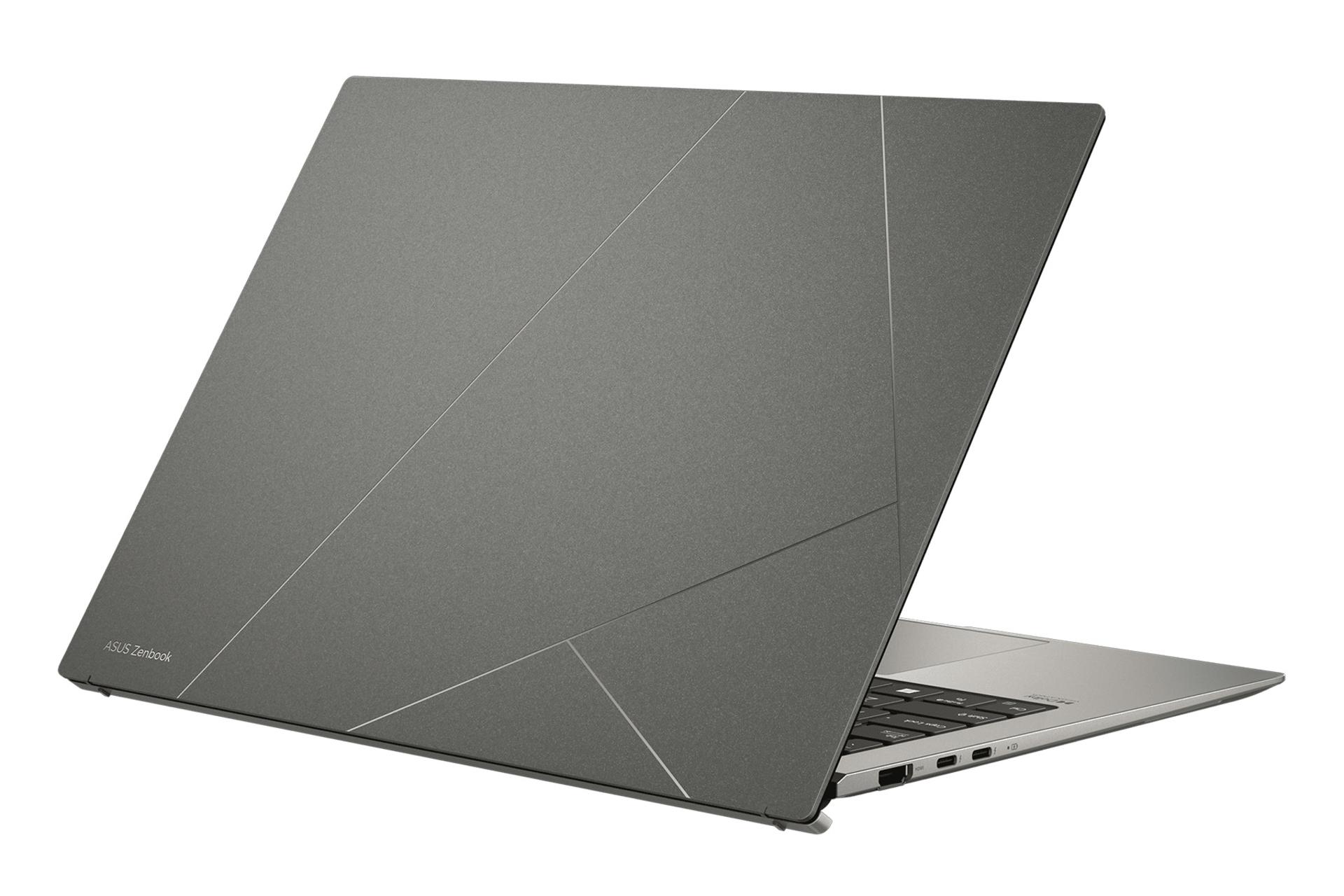 لپ تاپ ایسوس ASUS Zenbook S 13 OLED UX5304 نمای پشت رنگ خاکستری