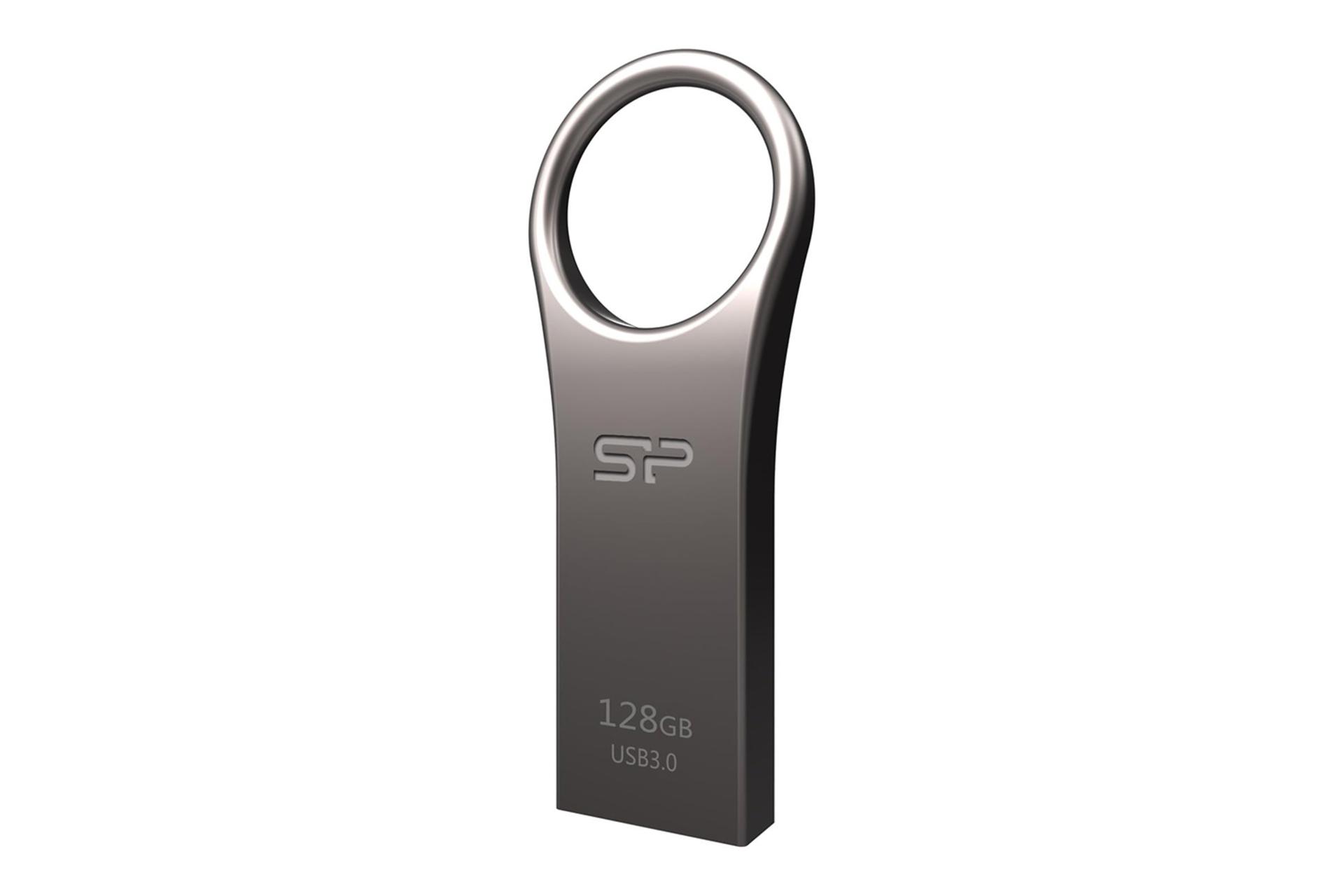 نمای کناری فلش مموری سیلیکون پاور Silicon Power Jewel J80 128GB USB 3.0