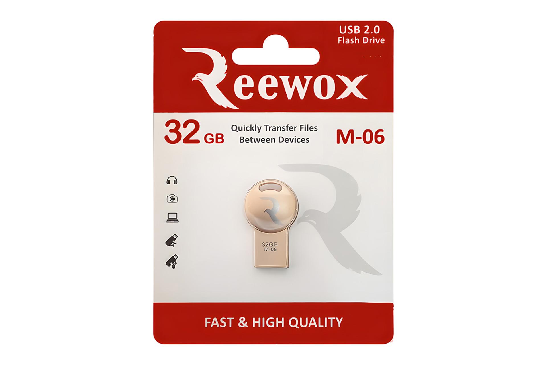 جعبه فلش مموری ریووکس Reewox M-06 32GB USB 2.0