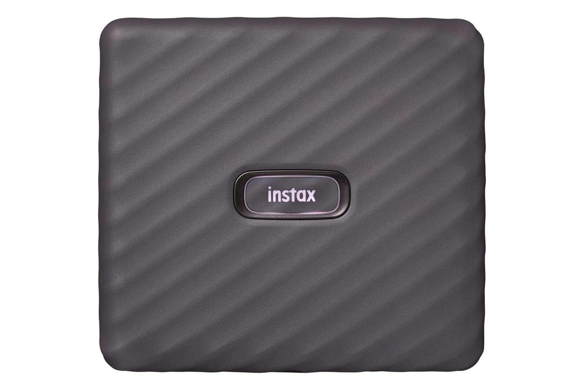 پرینتر چاپ عکس فوری فوجی فیلم Fujifilm Instax Link Wide نمای جلو رنگ مشکی