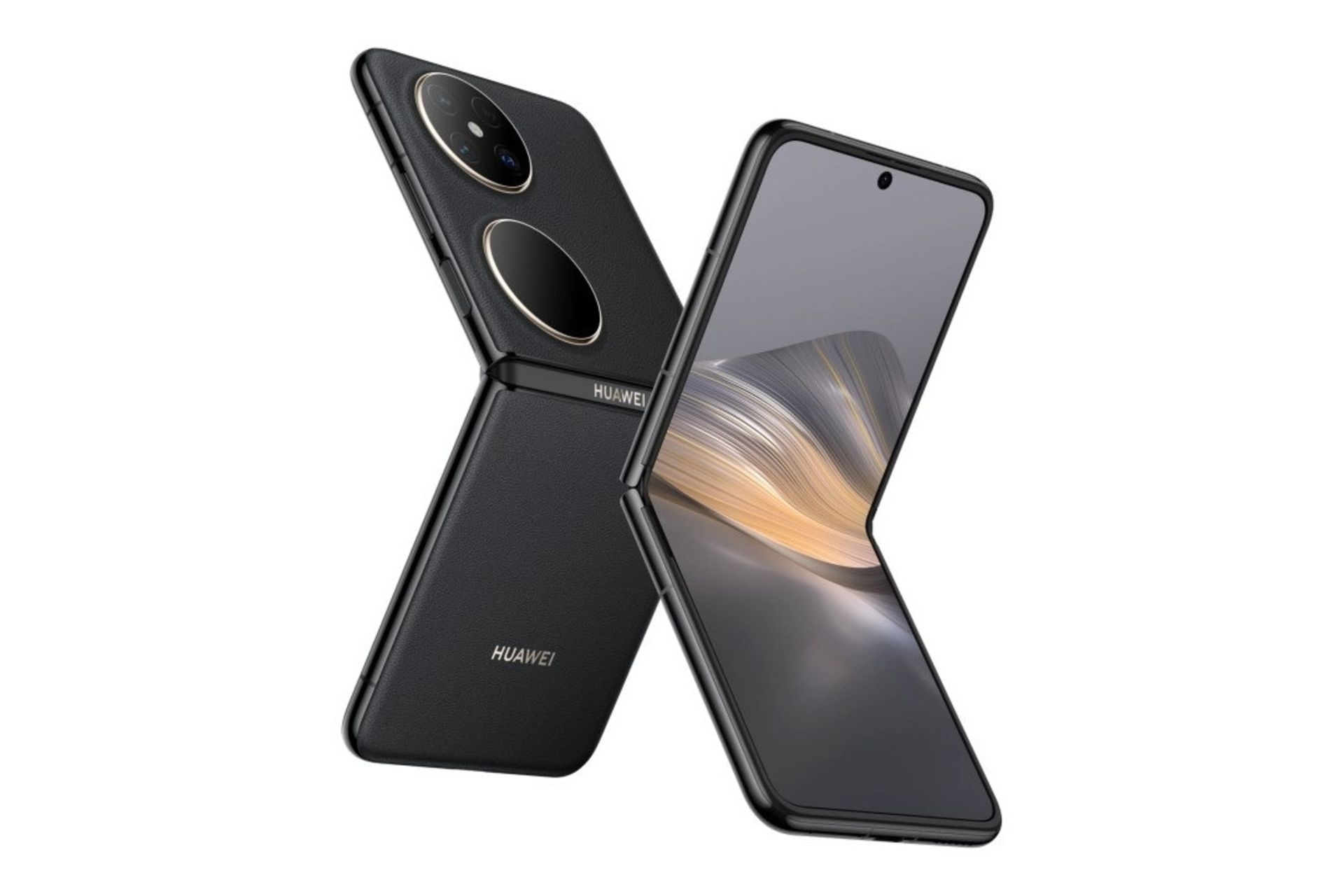 پنل جلو و پشت گوشی موبایل پاکت 2 هواوی مشکی / Huawei Pocket 2