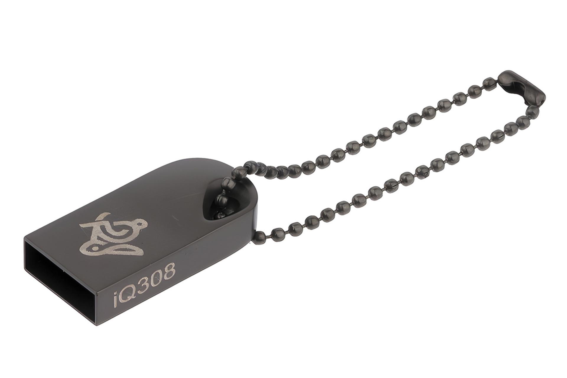 نمای کناری فلش مموری آی کیو iQ Oral iQ308 16GB USB 2.0