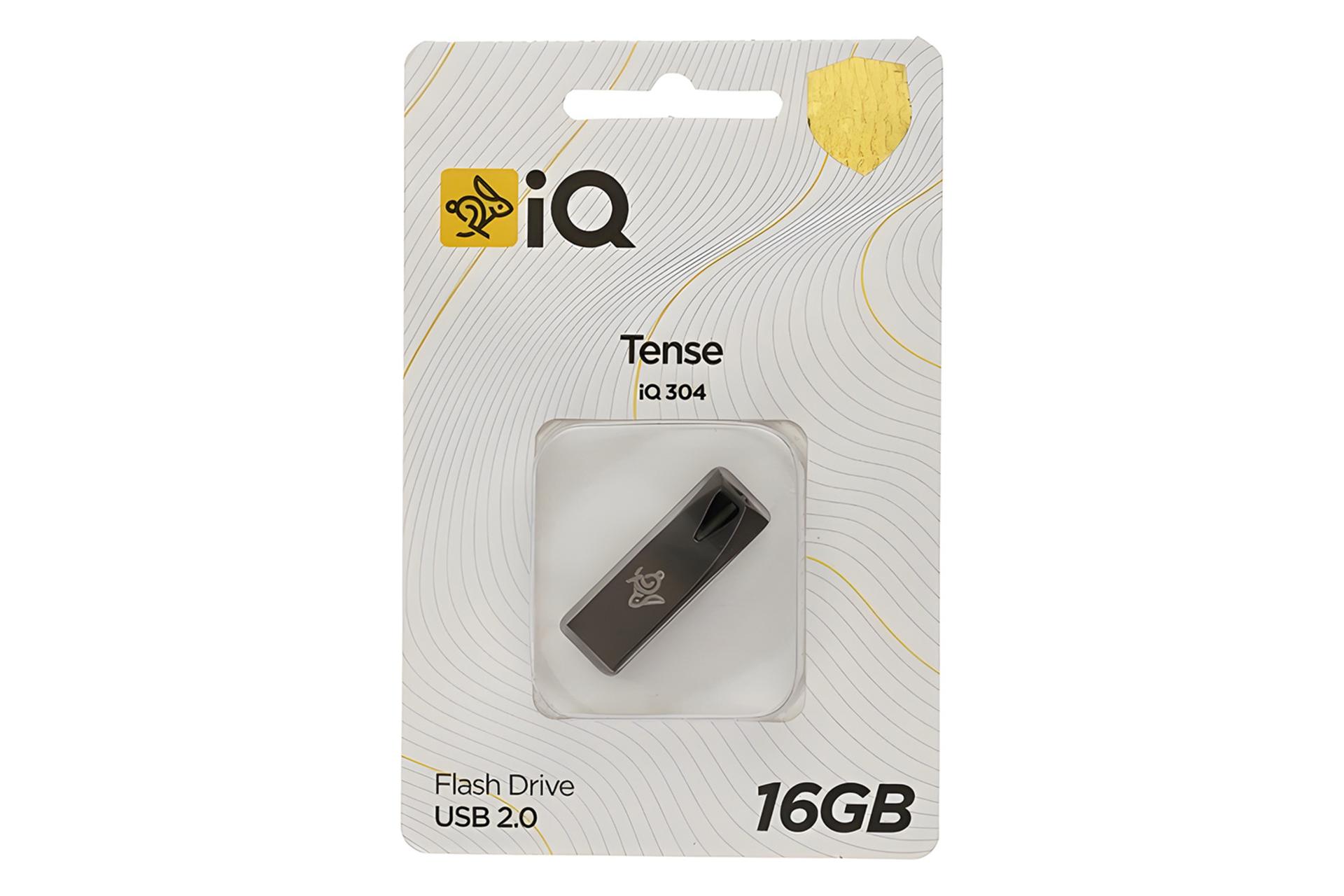 جعبه فلش مموری آی کیو iQ Tense iQ304 16GB USB 2.0