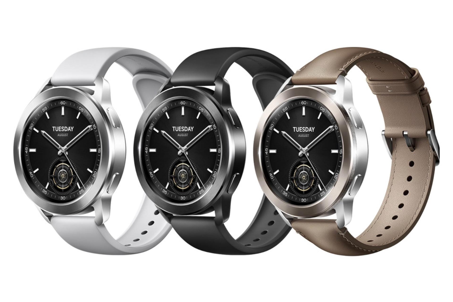 رنگ های مختلف ساعت هوشمند واچ S3 شیائومی / Xiaomi Watch S3