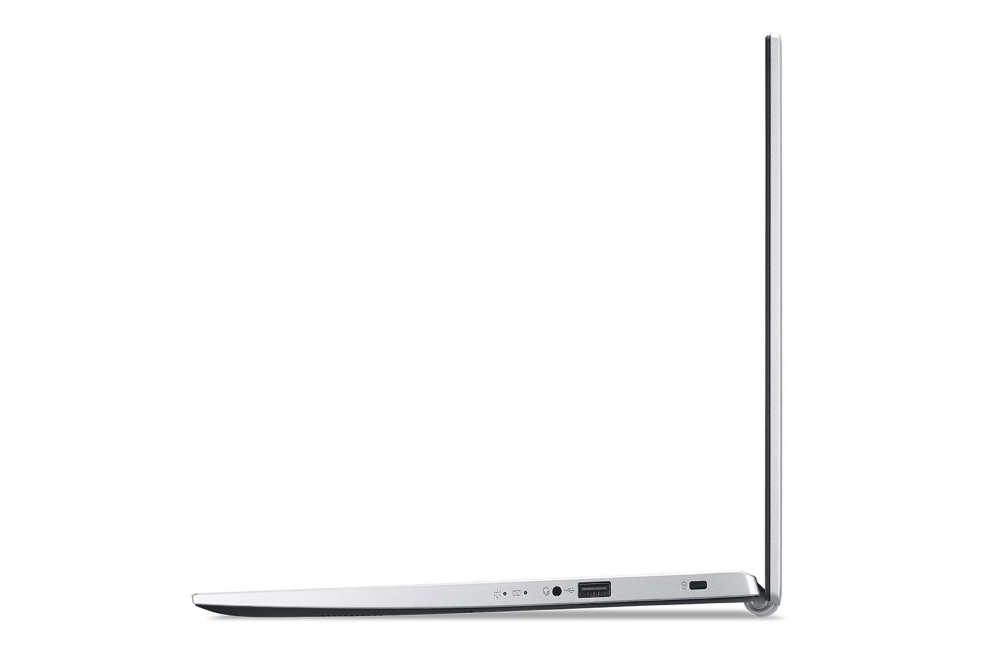 لپ تاپ ایسر Acer Aspire 3 A315-44P-R7TL نمای راست و درگاه ها