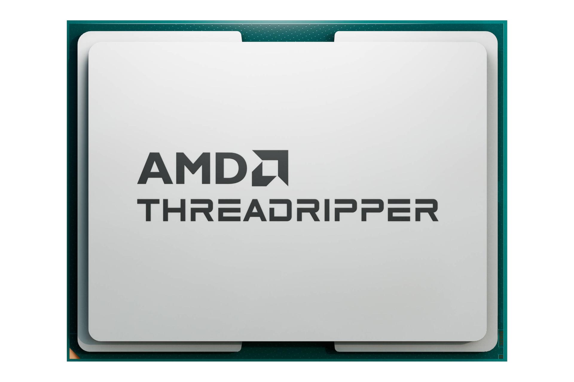 نمای روبه‌روی پردازنده AMD رایزن تردریپر سری 7000 / AMD Ryzen Threadripper 7000 Series