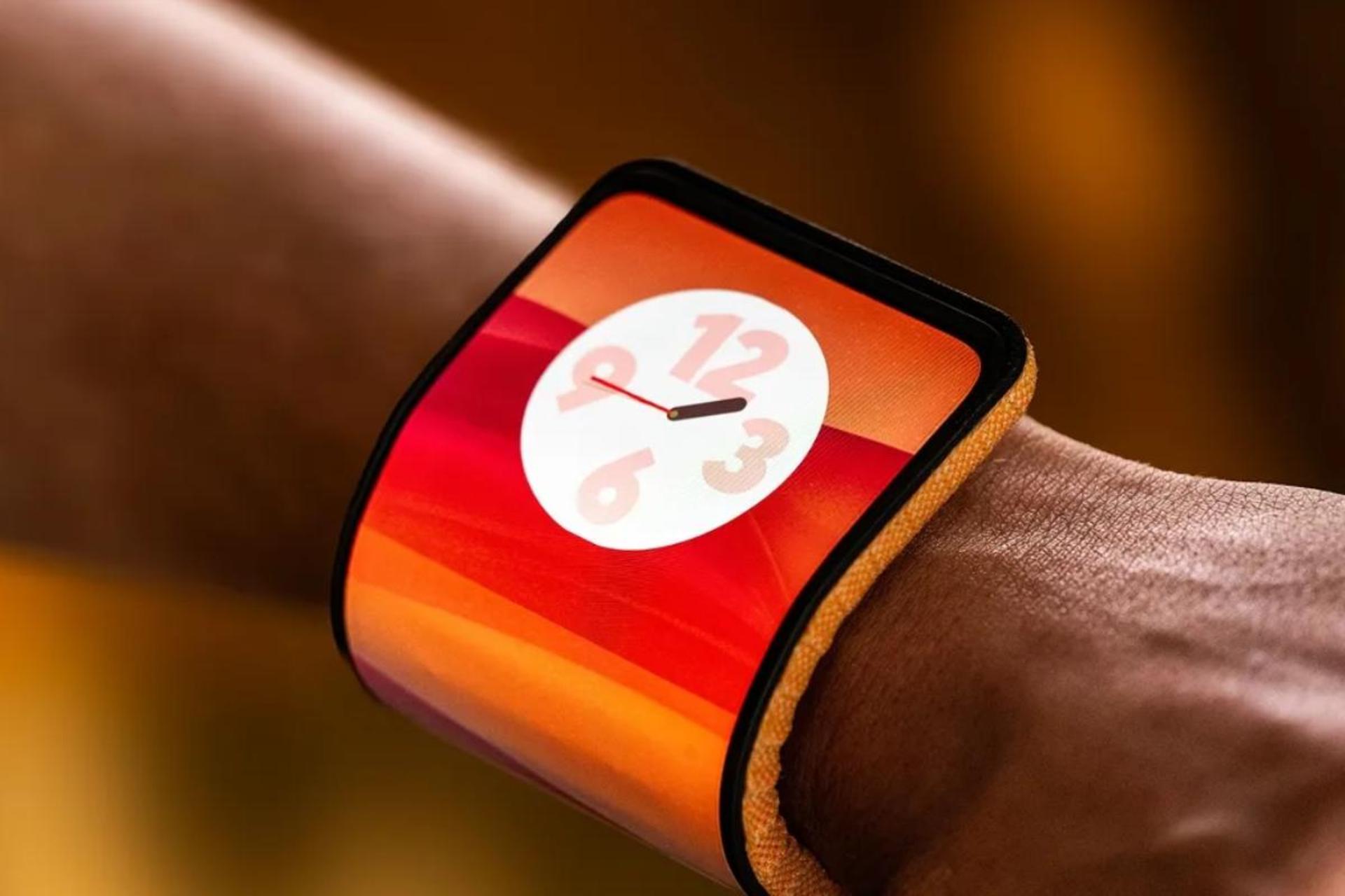 ساعت مچی نه، این موبایلی با نمایشگر انعطاف‌پذیر است! [تماشا کنید]