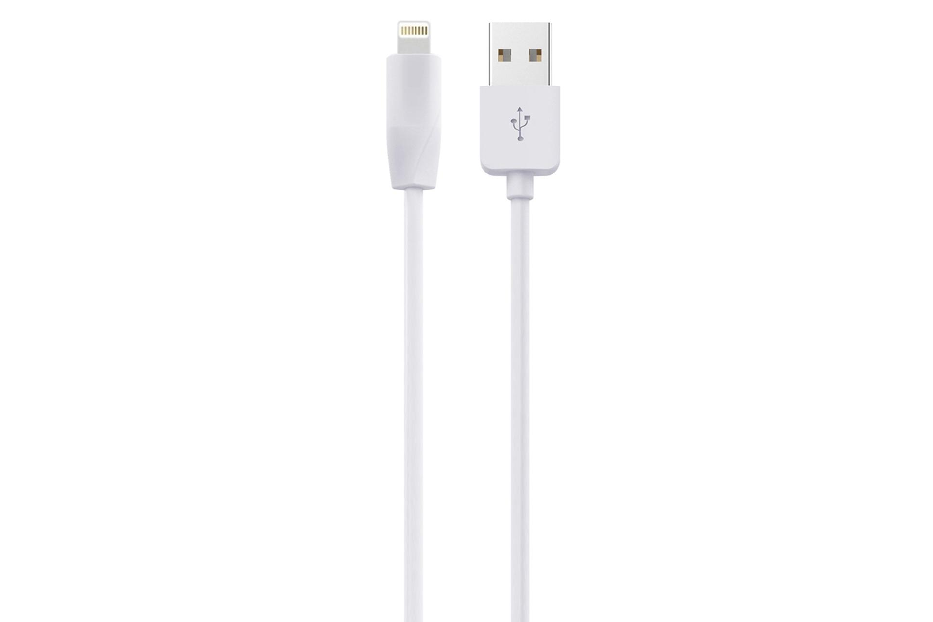 کابل شارژ USB هوکو Type-A به Lightning مدل X1 با طول 1 متر