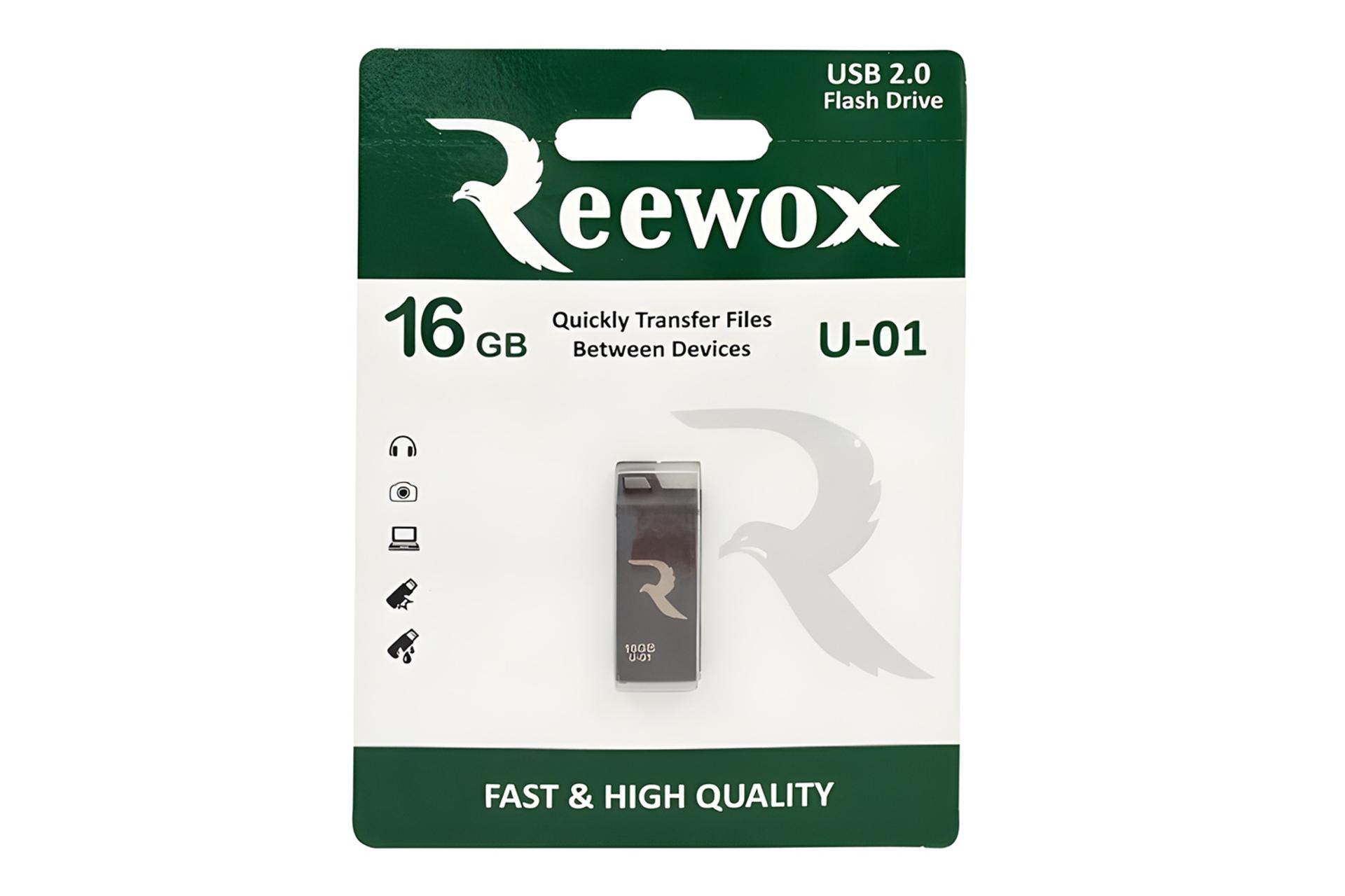 جعبه فلش مموری ریووکس Reewox U-01 16GB USB 2.0