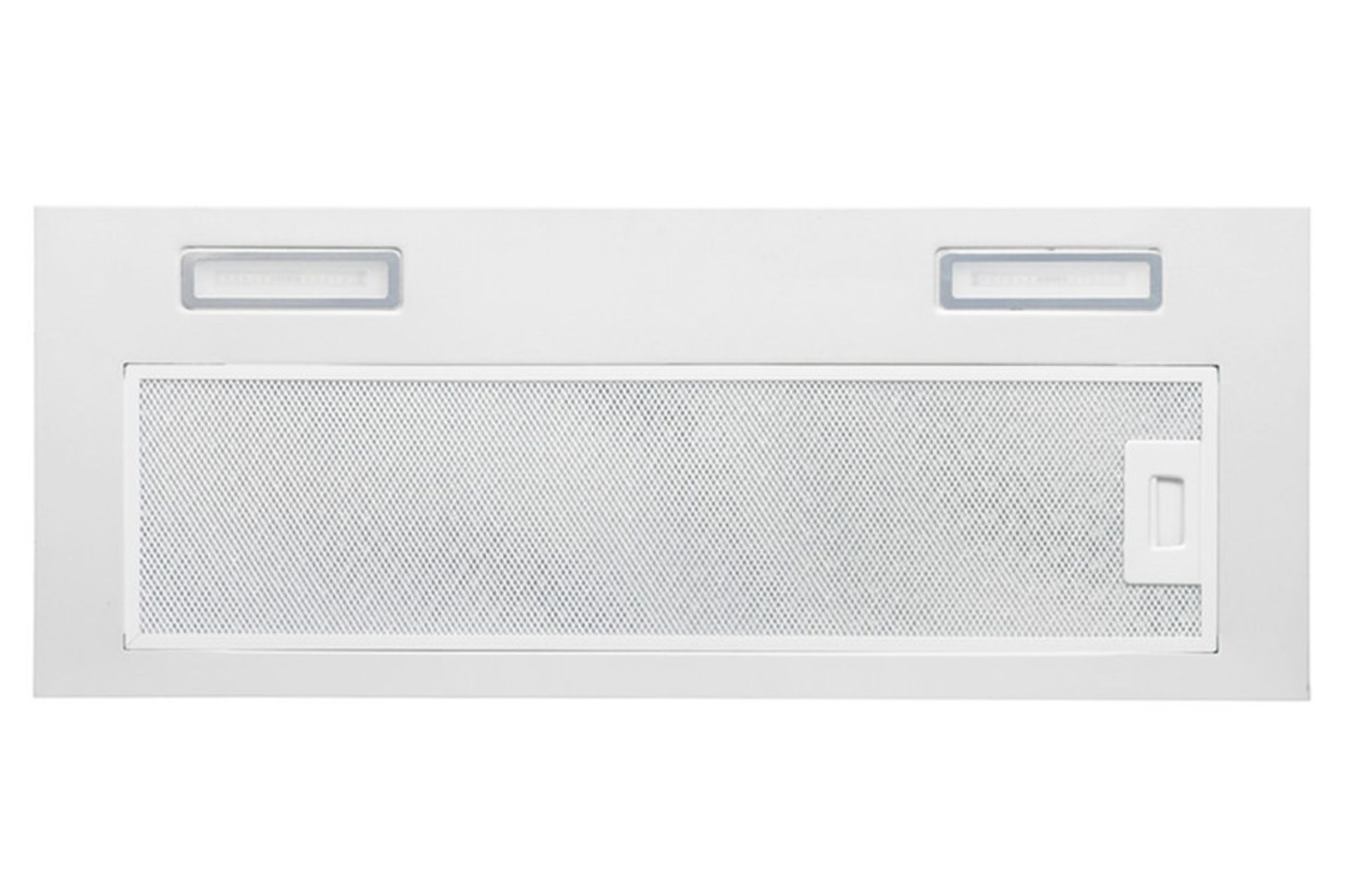 نمای جلوی هود مخفی پرایم HT650 رنگ سفید