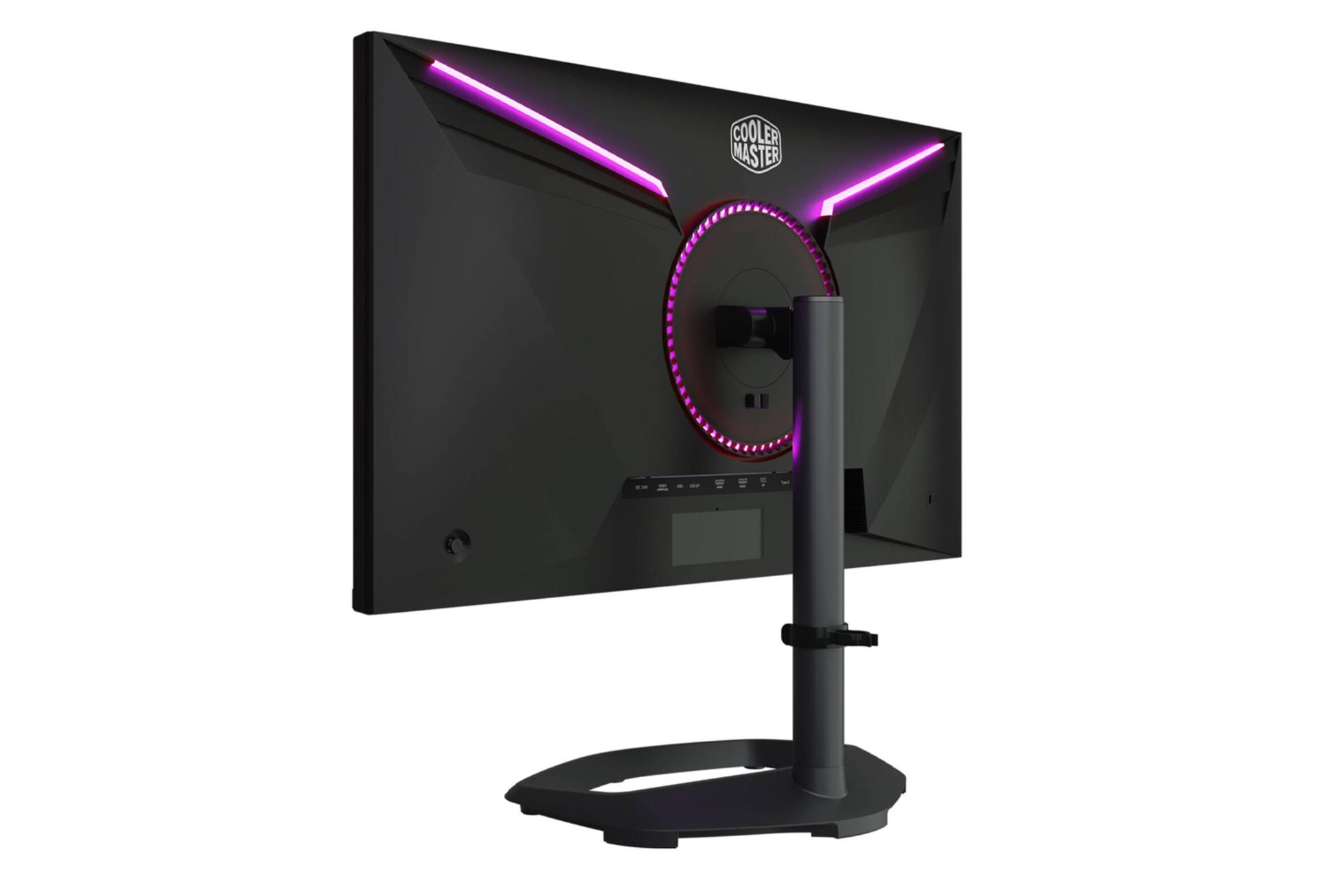 نمای پشت و بدنه مانیتور کولر مستر 27 اینچ مدل CMI-GP27-FUS