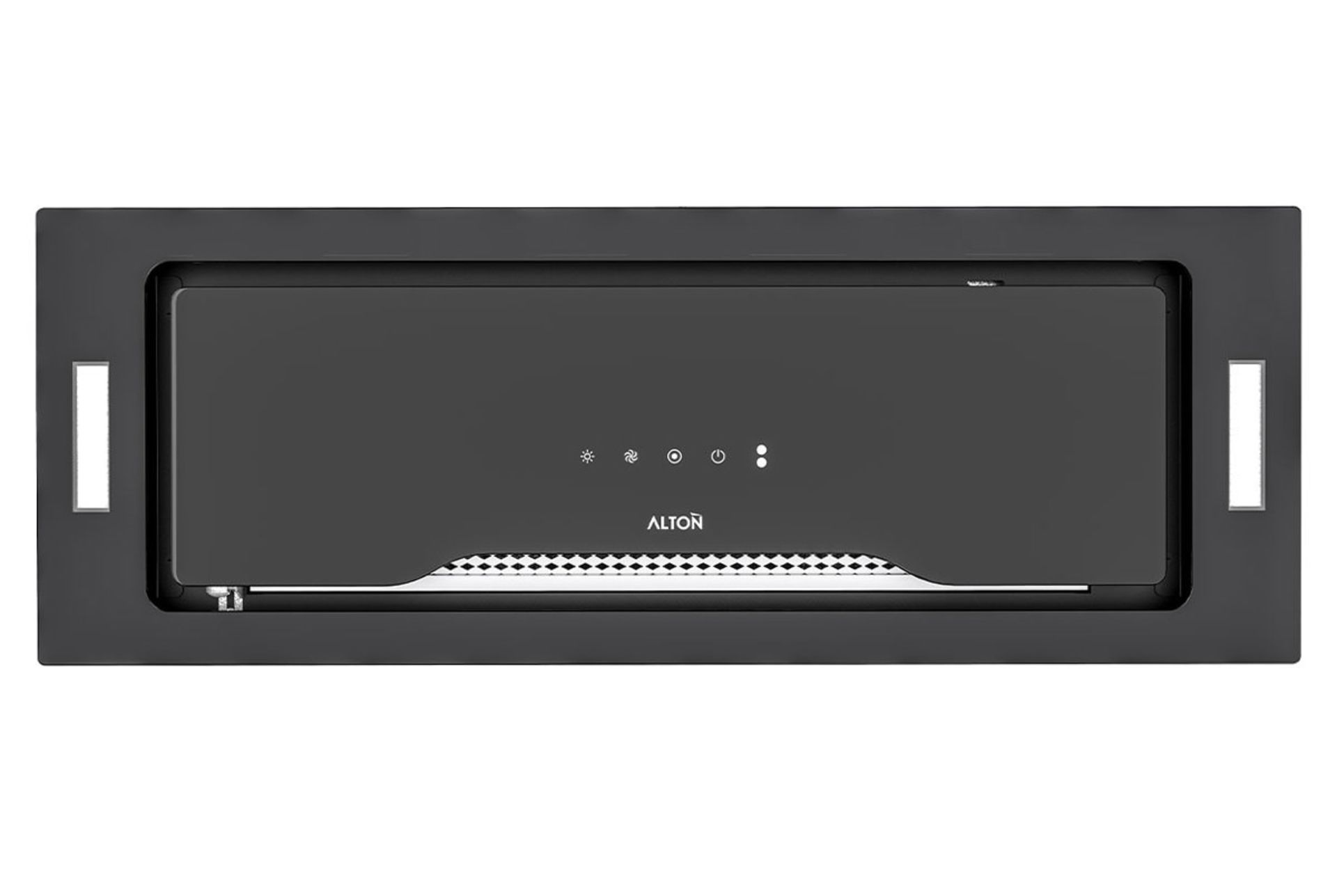 نمای جلوی هود مخفی آلتون H801B رنگ مشکی