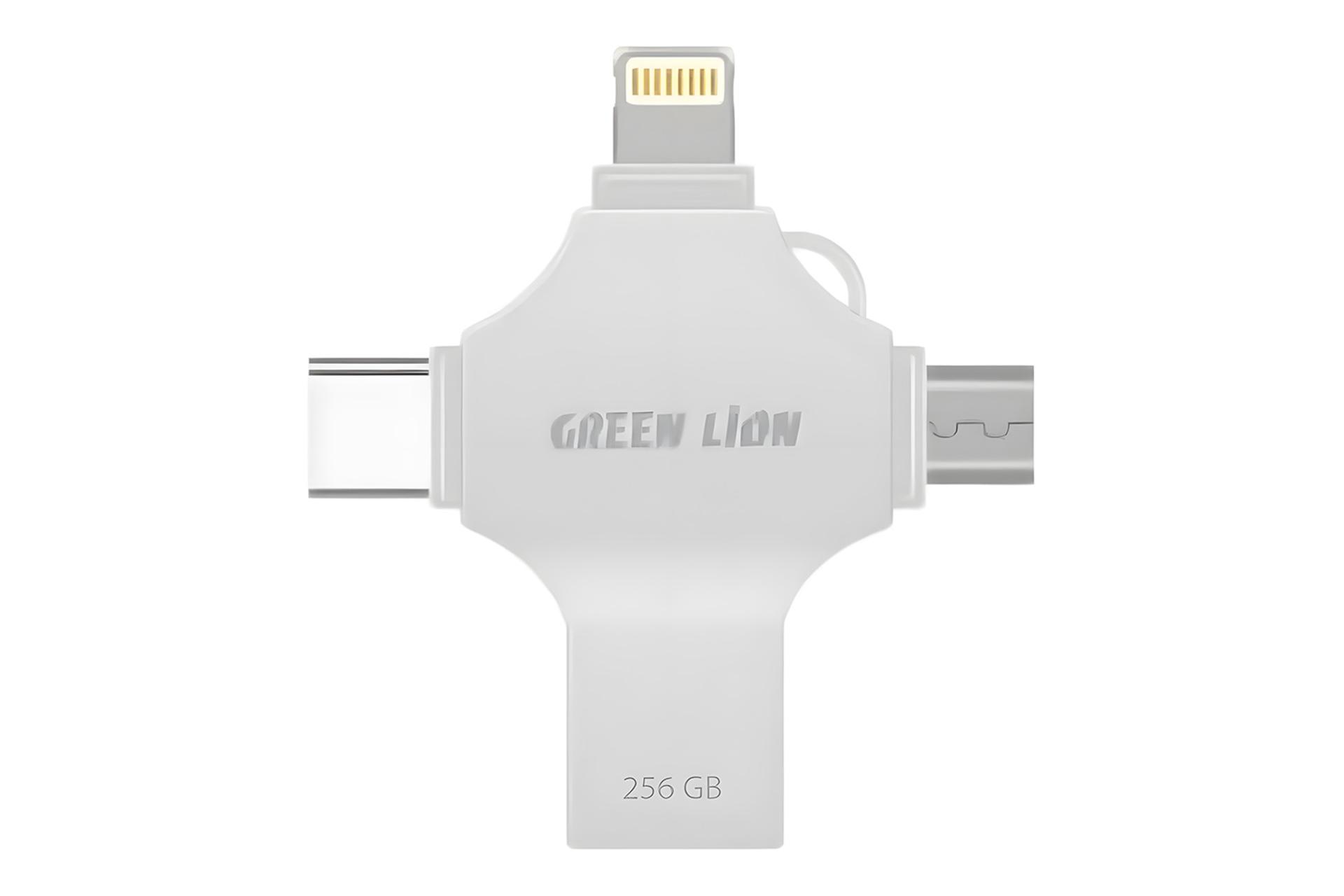 فلش مموری گرین لیون Green Lion 4 in 1 256GB