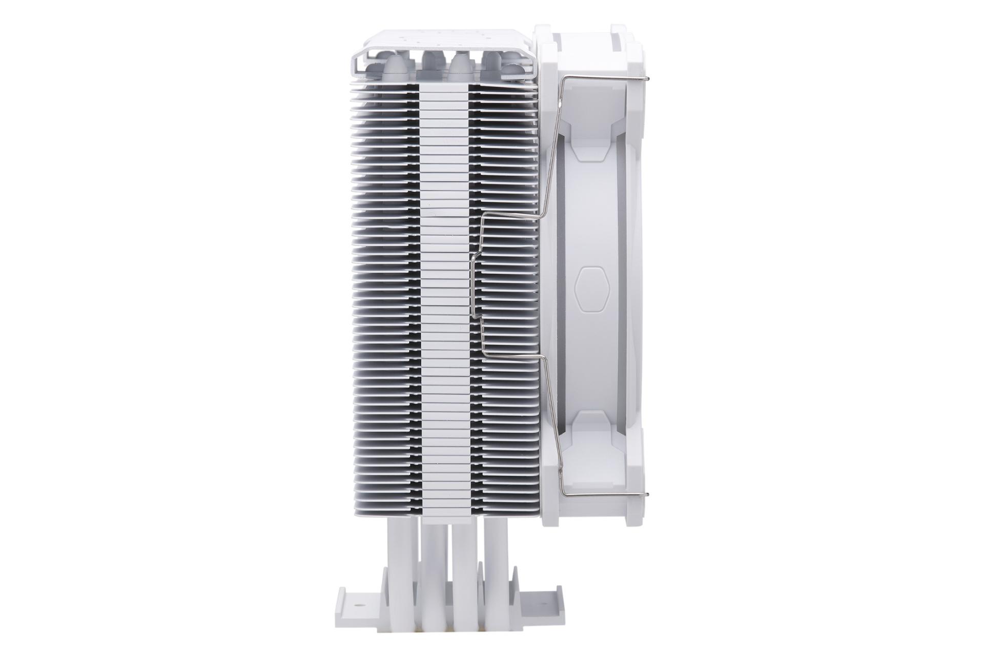 خنک کننده پردازنده کولر مستر HYPER 212 HALO WHITE نمای کنار