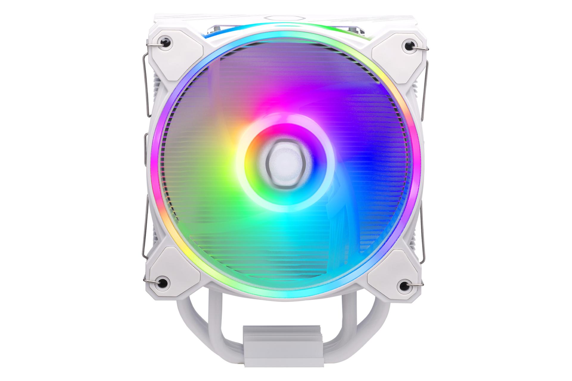 مرجع متخصصين ايران نورپردازي خنك كننده پردازنده كولر مستر HYPER 212 HALO WHITE