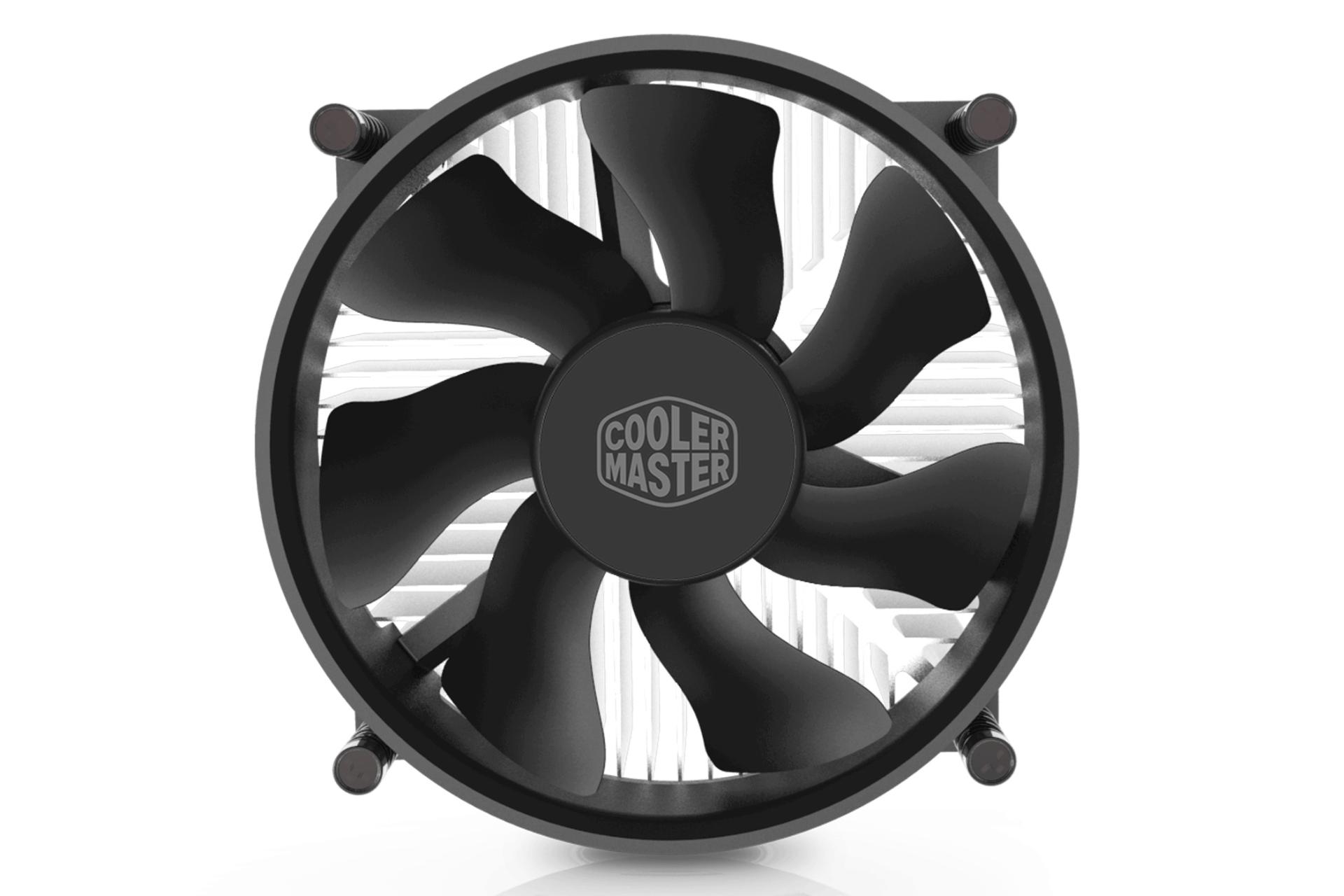 خنک کننده پردازنده کولر مستر STANDARD COOLER I50 نمای فن
