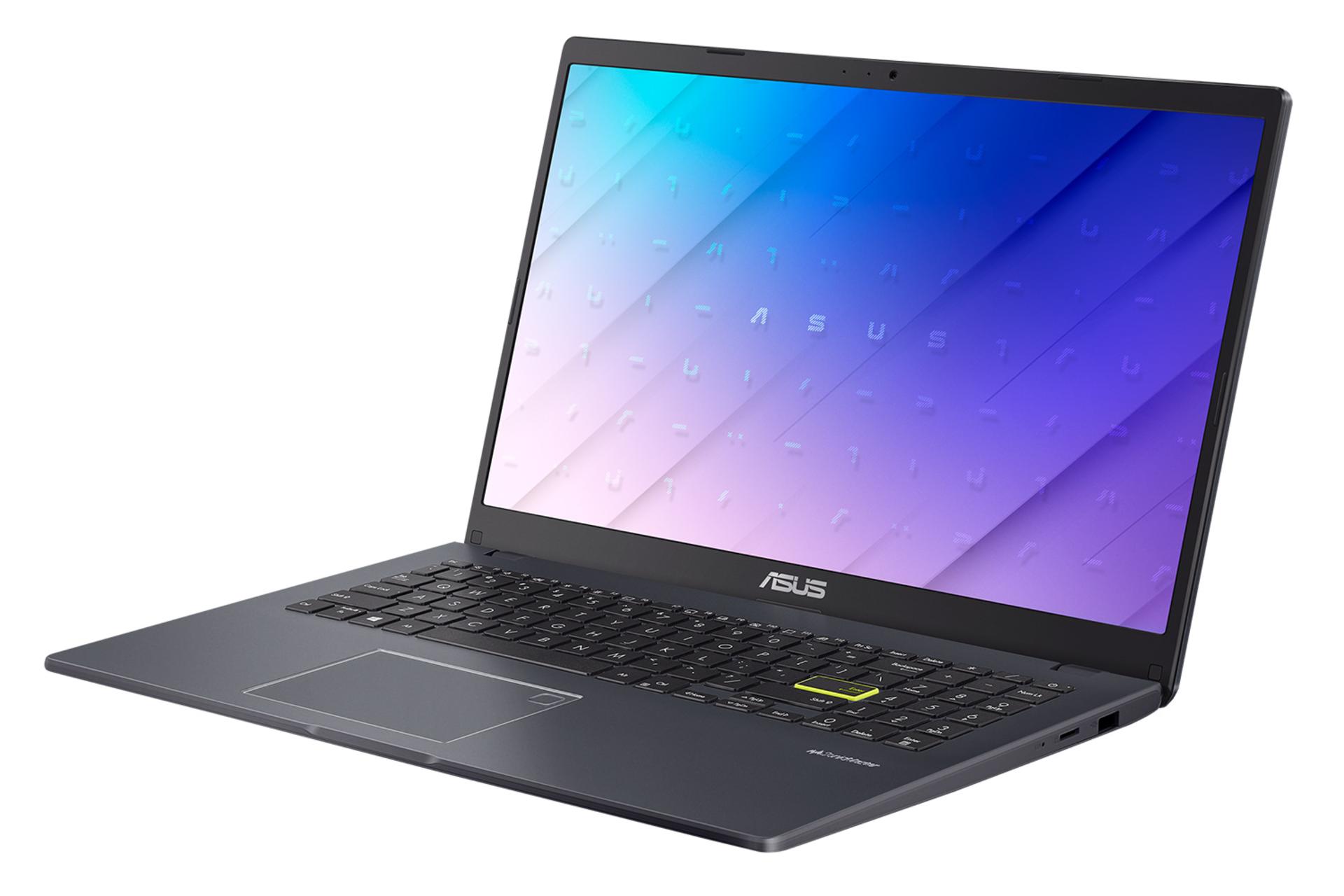 لپ تاپ ایسوس ASUS Vivobook Go 15 E510KA نمای راست صفحه نمایش و درگاه ها