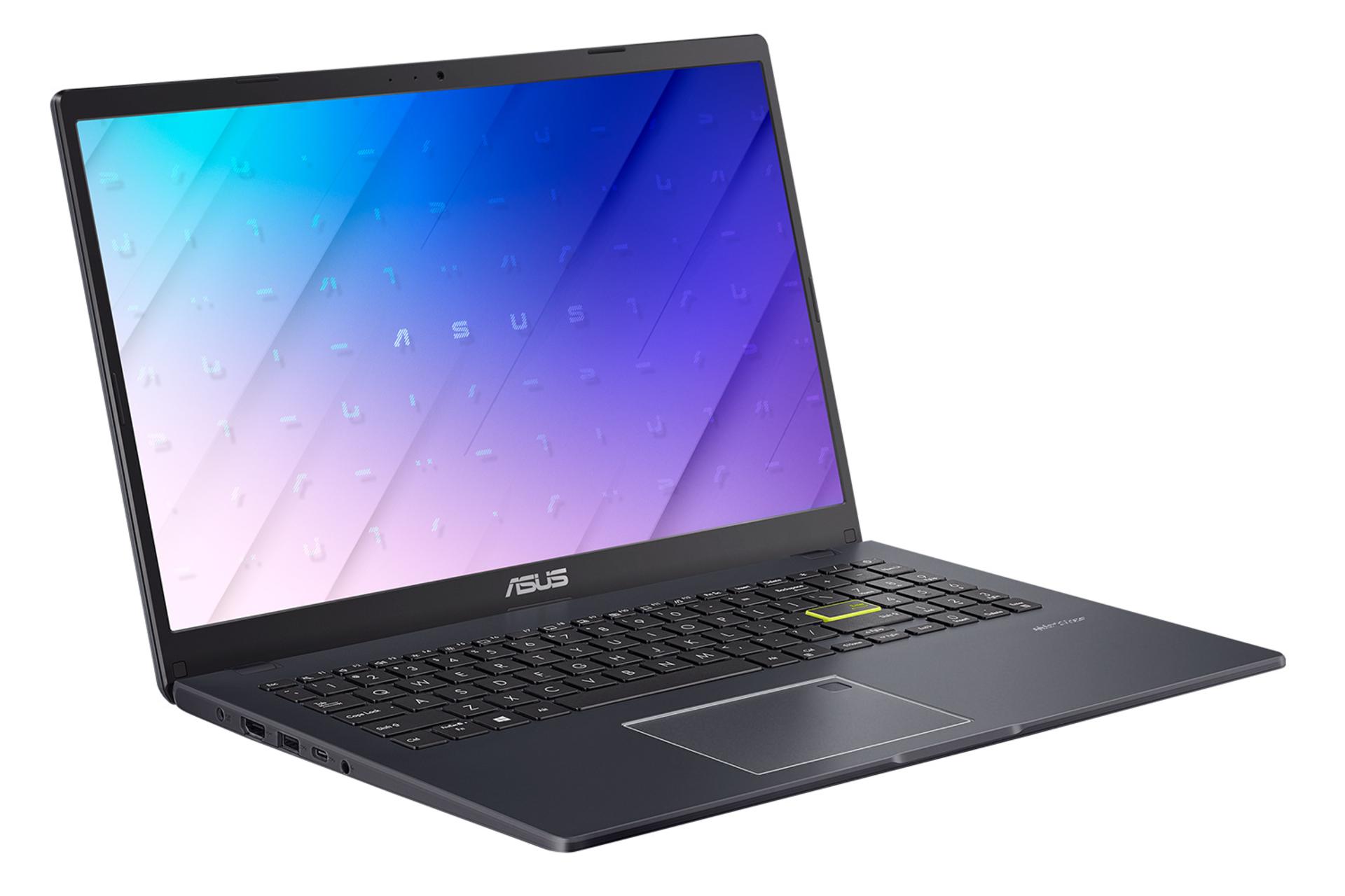 لپ تاپ ایسوس ASUS Vivobook Go 15 E510KA نمای چپ صفحه نمایش و درگاه ها