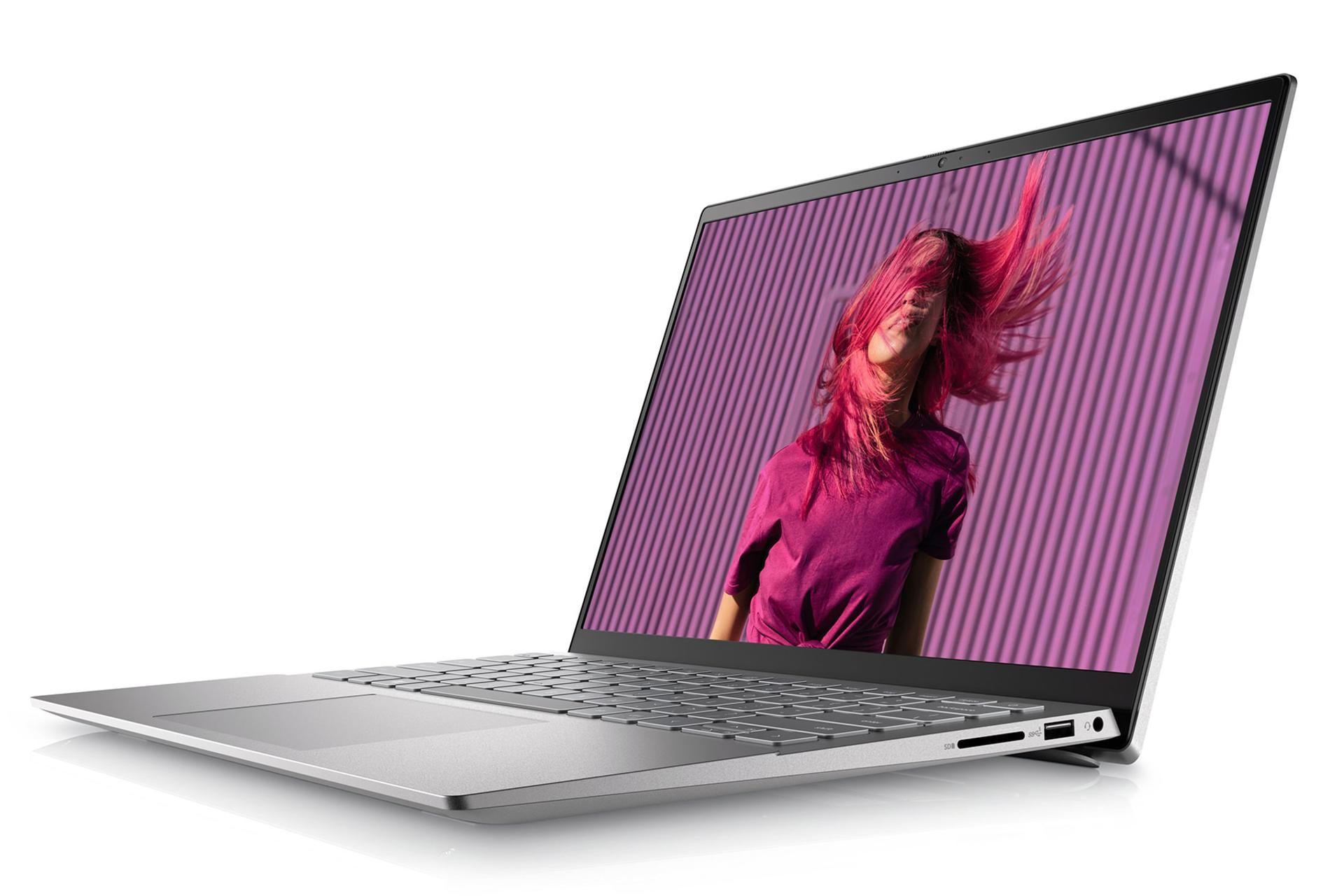 لپ تاپ دل Dell Inspiron 14 5420 نمای راست صفحه نمایش و درگاه ها