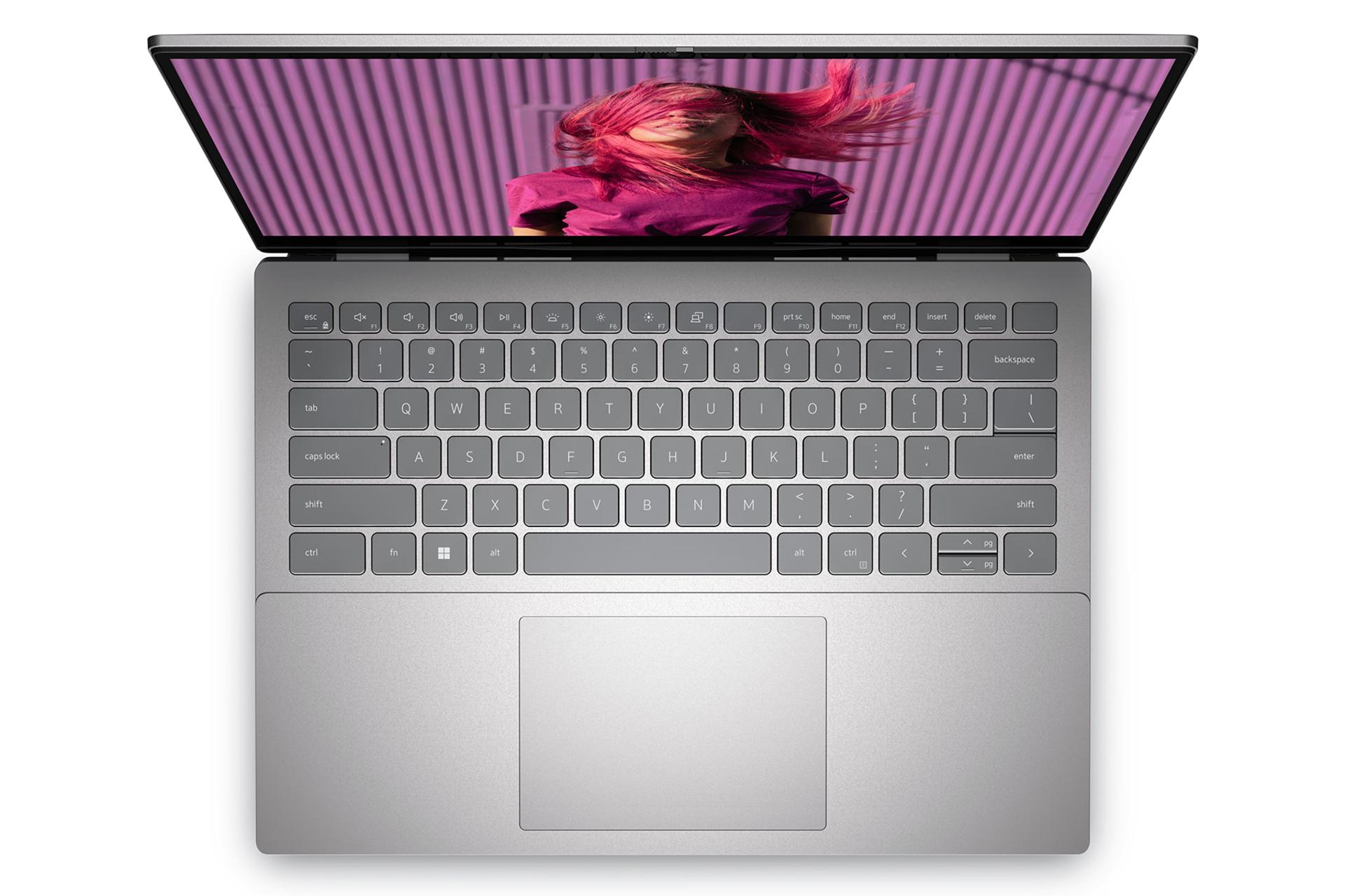 لپ تاپ دل Dell Inspiron 14 5420 نمای بالا و کیبورد