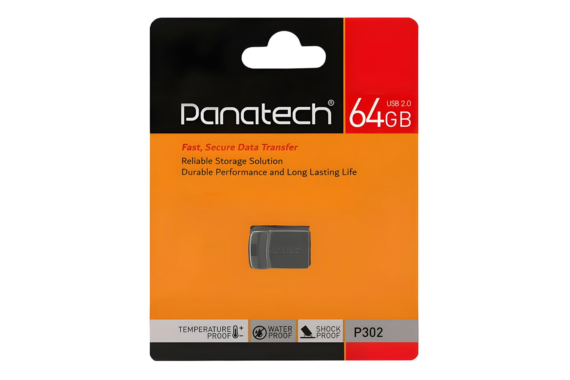 جعبه فلش مموری پاناتک Panatech P302 64GB USB 2.0