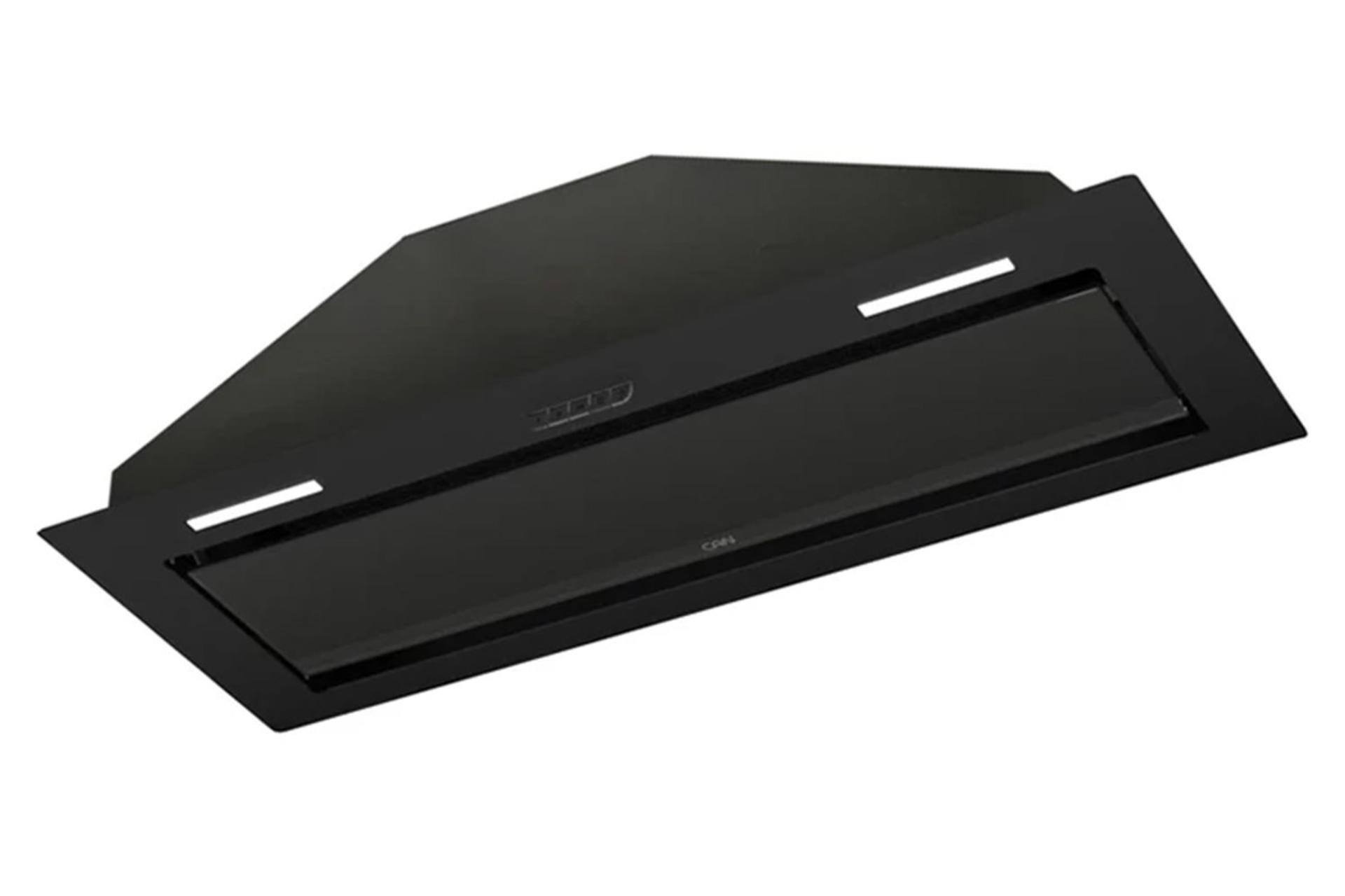 نمای بالای هود مخفی کن آرتیما 12 رنگ مشکی