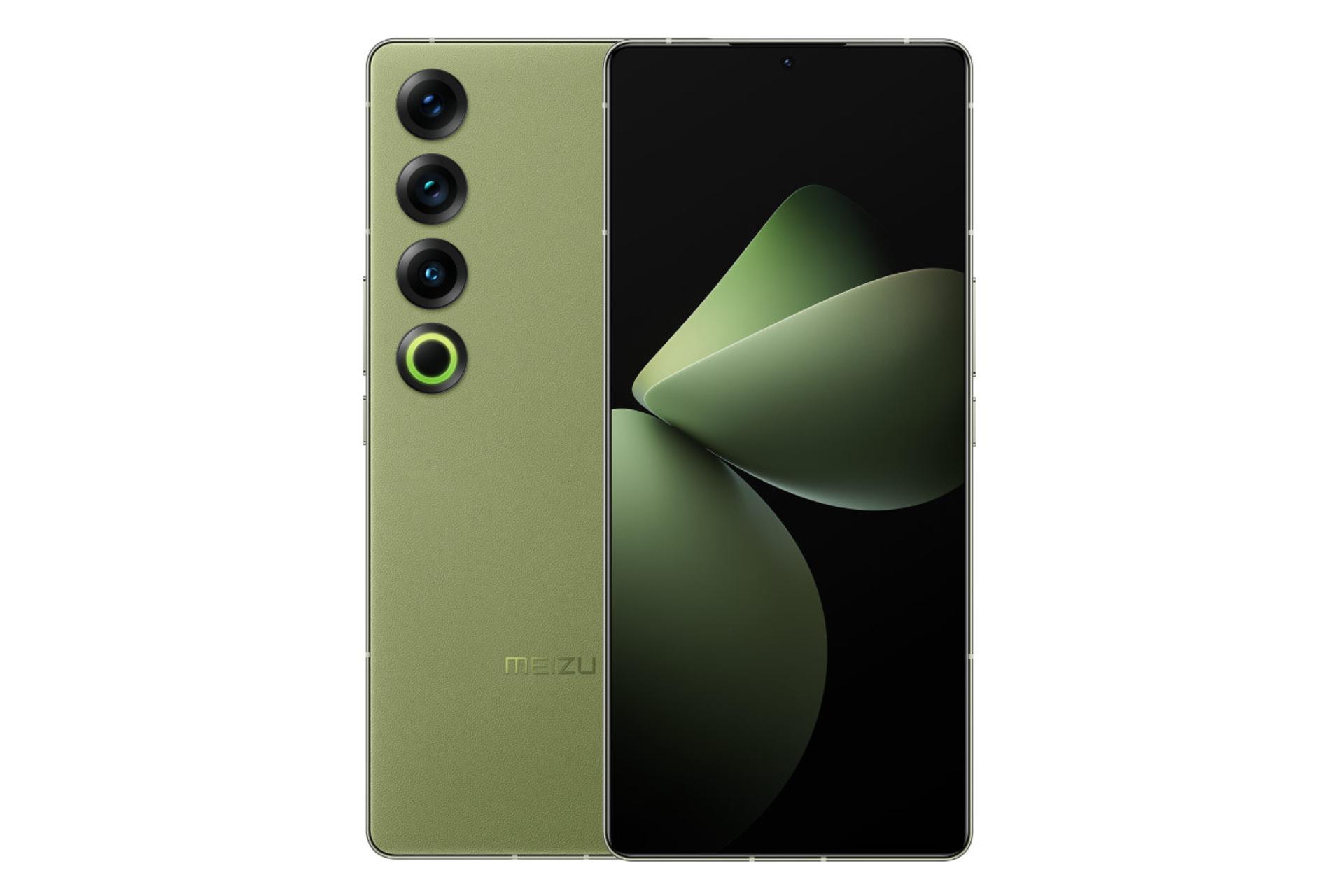پنل جلو و پشت گوشی موبایل میزو 21 پرو سبز / Meizu 21 Pro